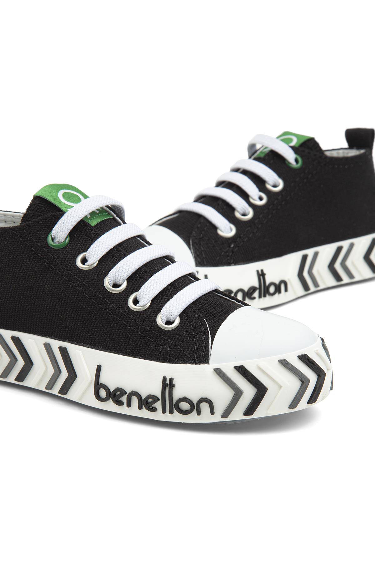 ® | BN-30641 - 3394 Siyah - Çocuk Spor Ayakkabı - Görsel 4