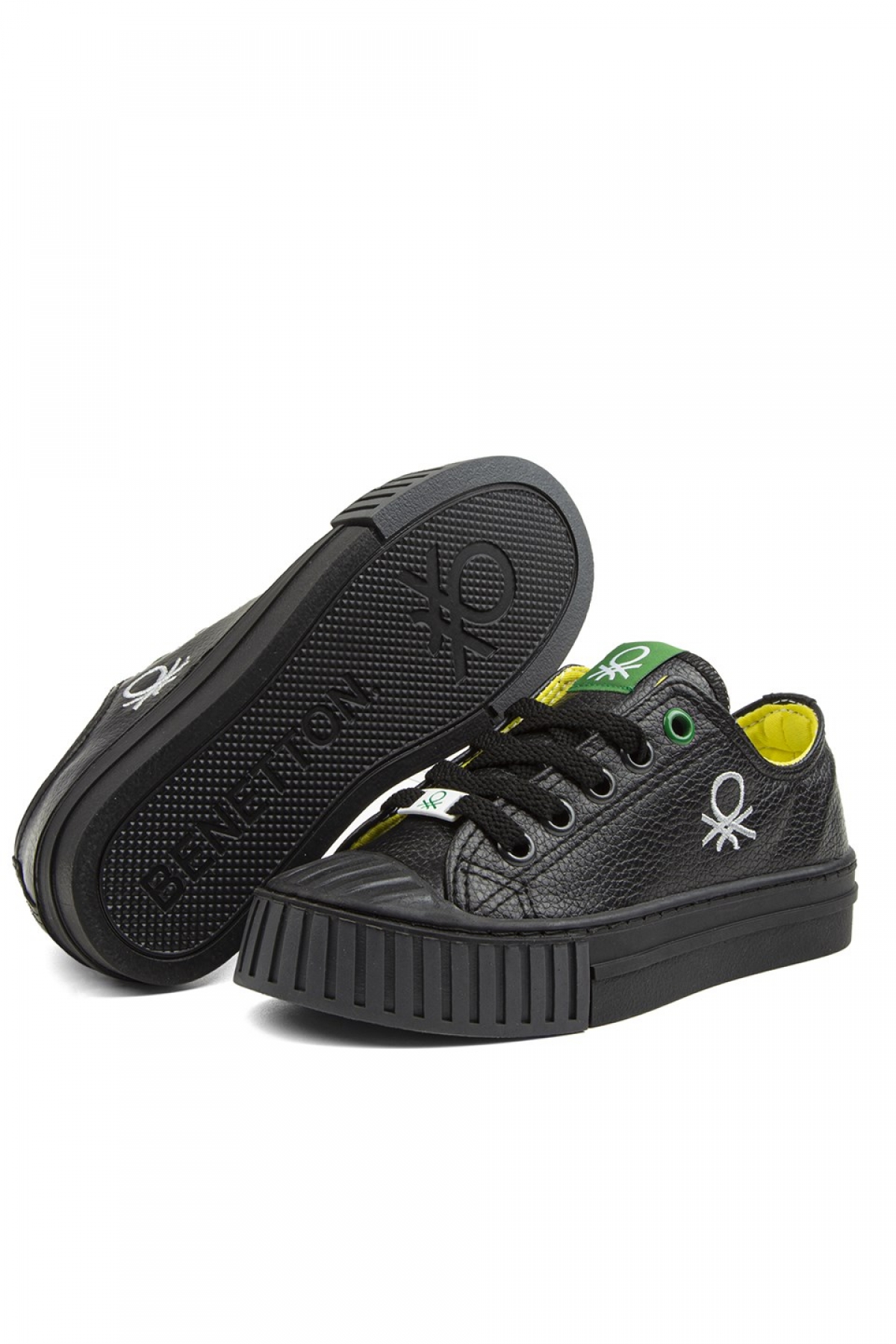 ® | BN-30557 - 3114 Siyah Gri - Çocuk Spor Ayakkabı - Görsel 6