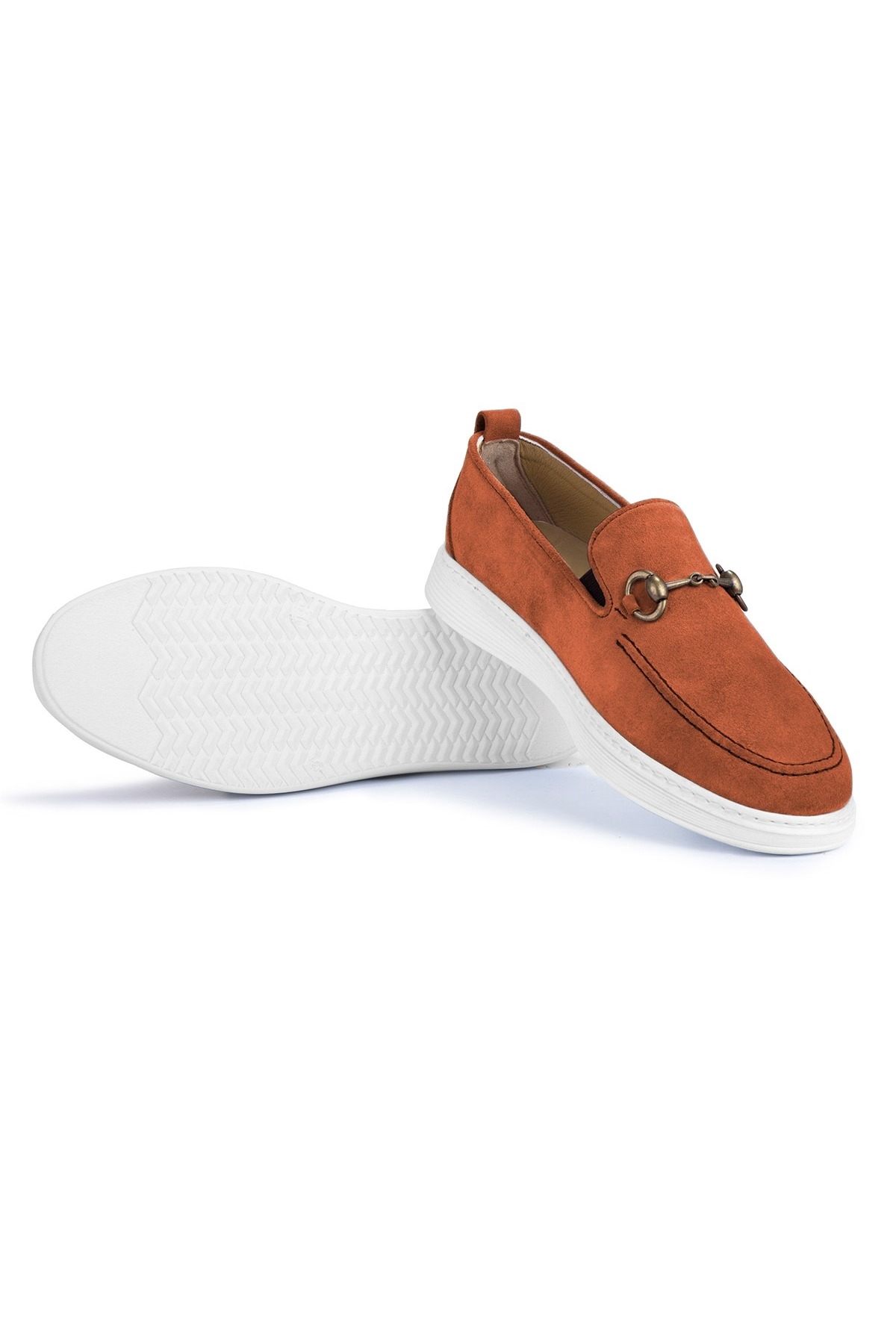 Ducavelli Ritzy Hakiki Deri Süet Erkek Günlük Ayakkabı Loafer Ayakkabı - Görsel 4