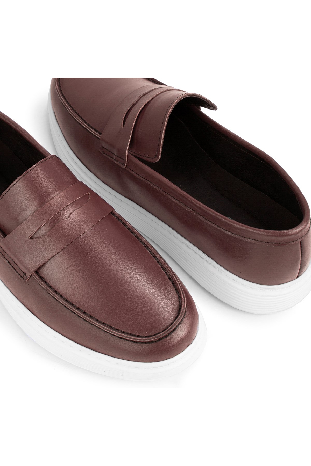 Trim Hakiki Deri Erkek Günlük Ayakkabı Loafer Ayakkabı - Görsel 5