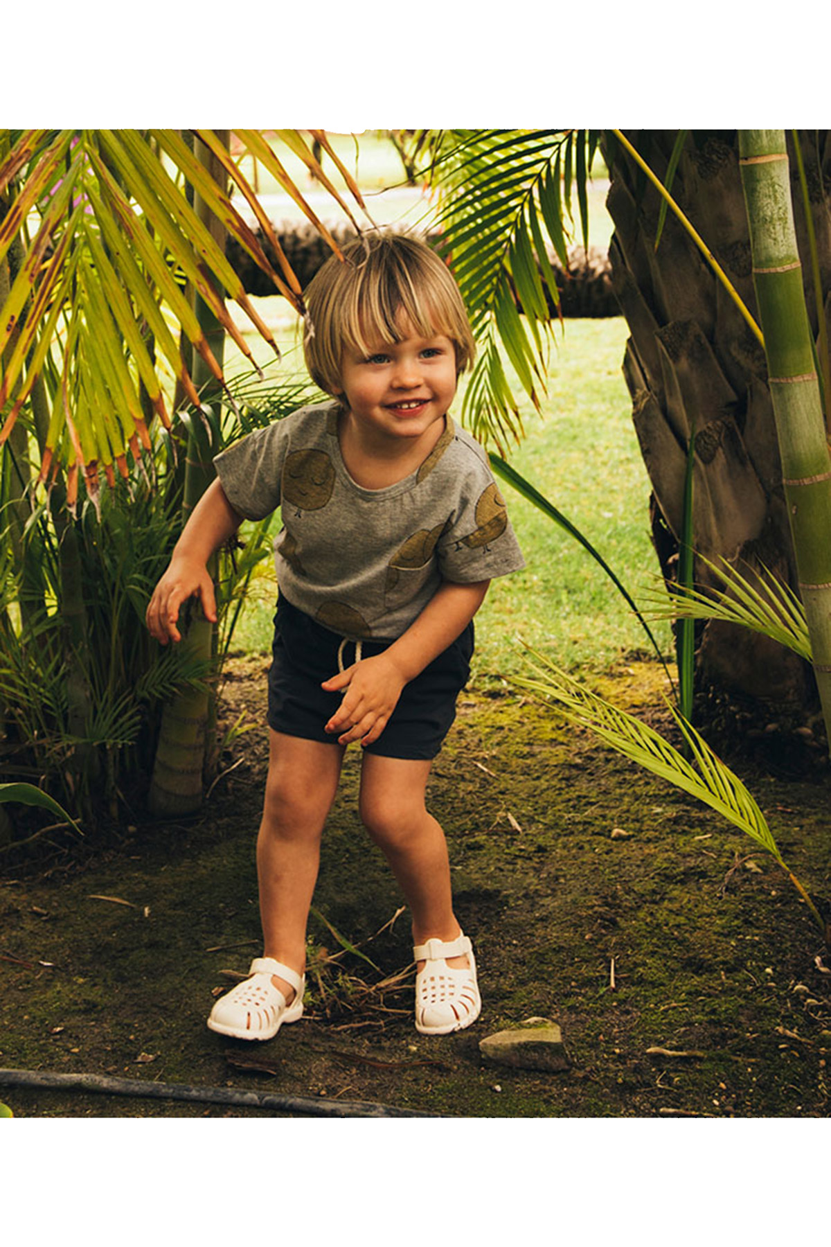 Unisex Çocuk Sandalet S10271 BEJ - Görsel 5