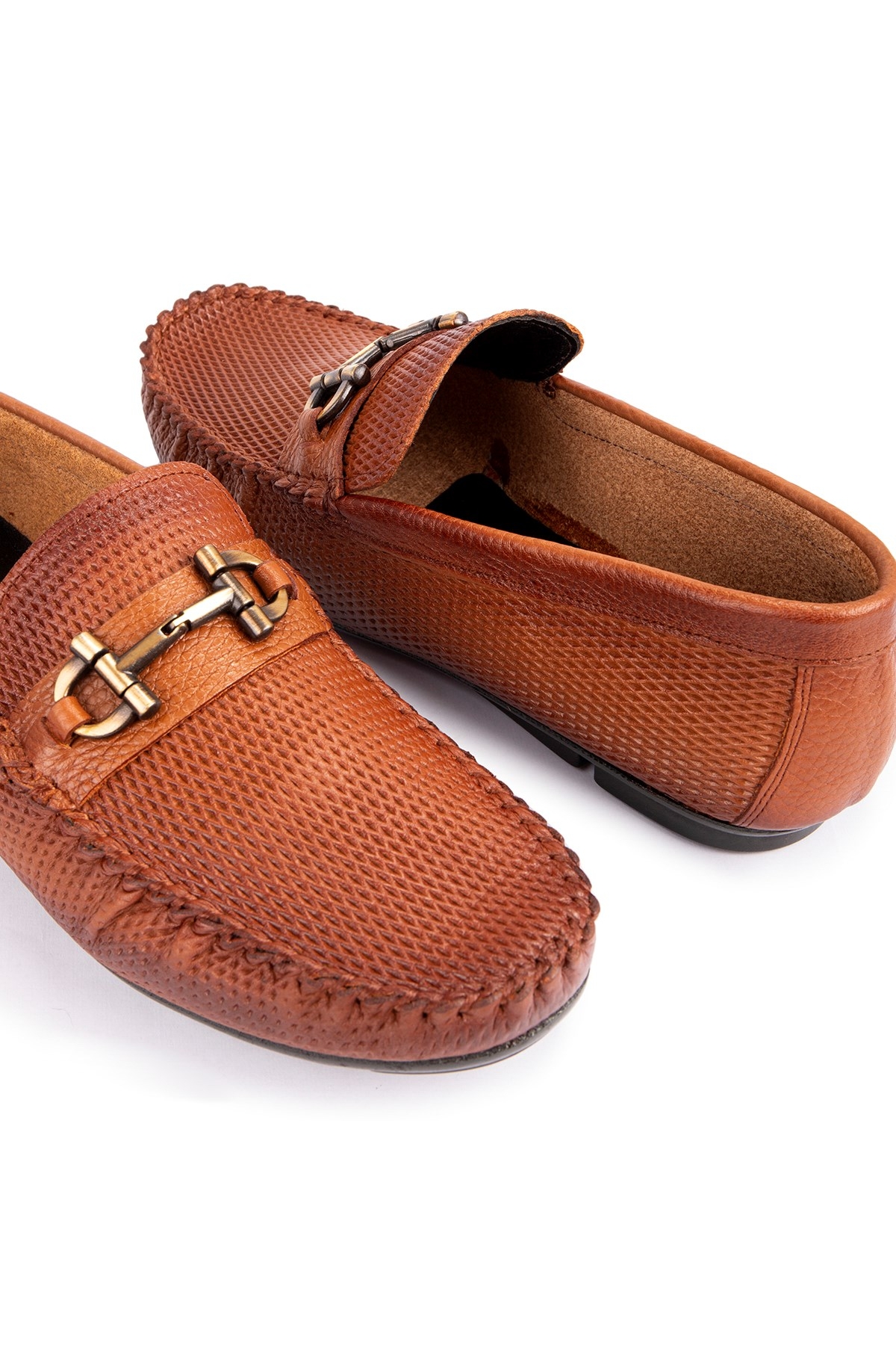 Verde Hakiki Deri Erkek Günlük Ayakkabı, Rog Loafer Ayakkabı - Görsel 4