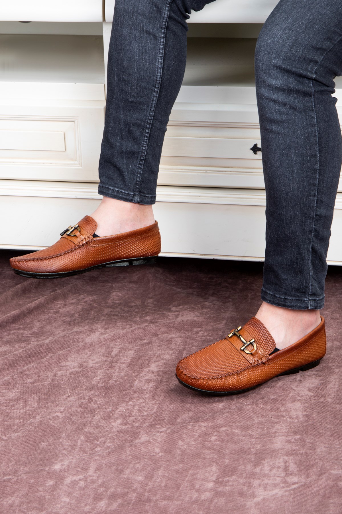 Verde Hakiki Deri Erkek Günlük Ayakkabı, Rog Loafer Ayakkabı - Görsel 6