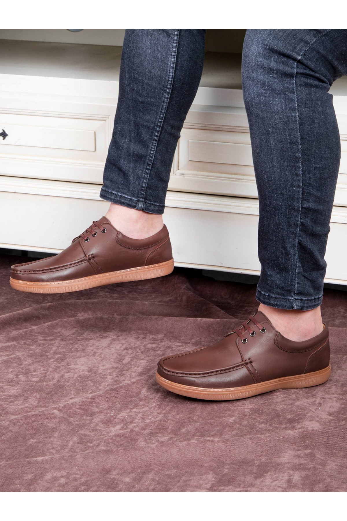 Jazzy Hakiki Deri Erkek Günlük Ayakkabı - Görsel 6