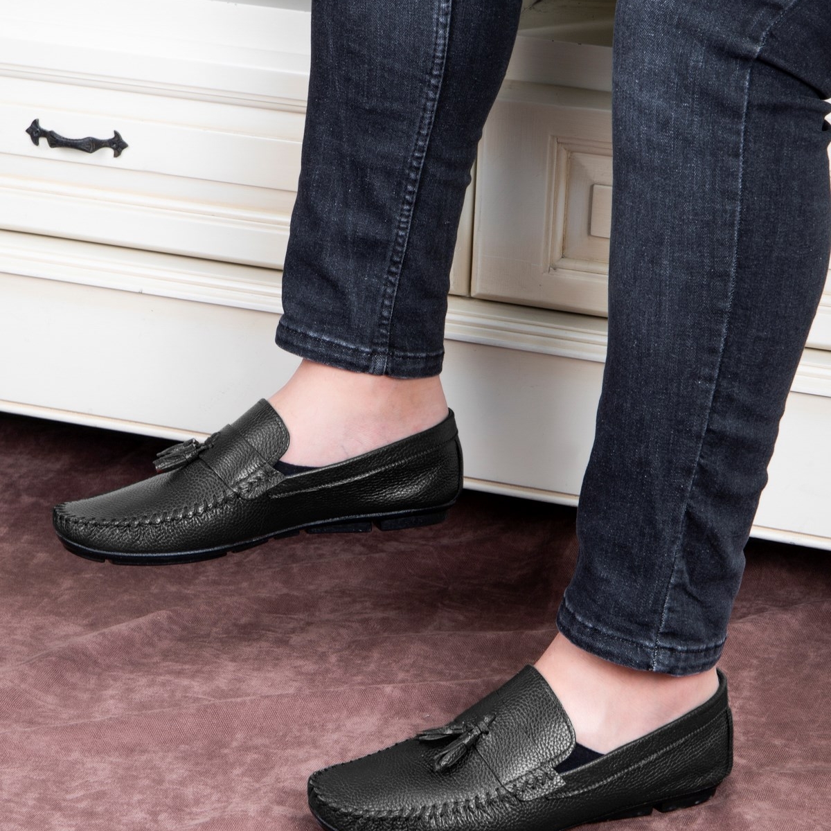 Noble Hakiki Deri Erkek Günlük Ayakkabı, Rok Loafer Ayakkabı - Görsel 6