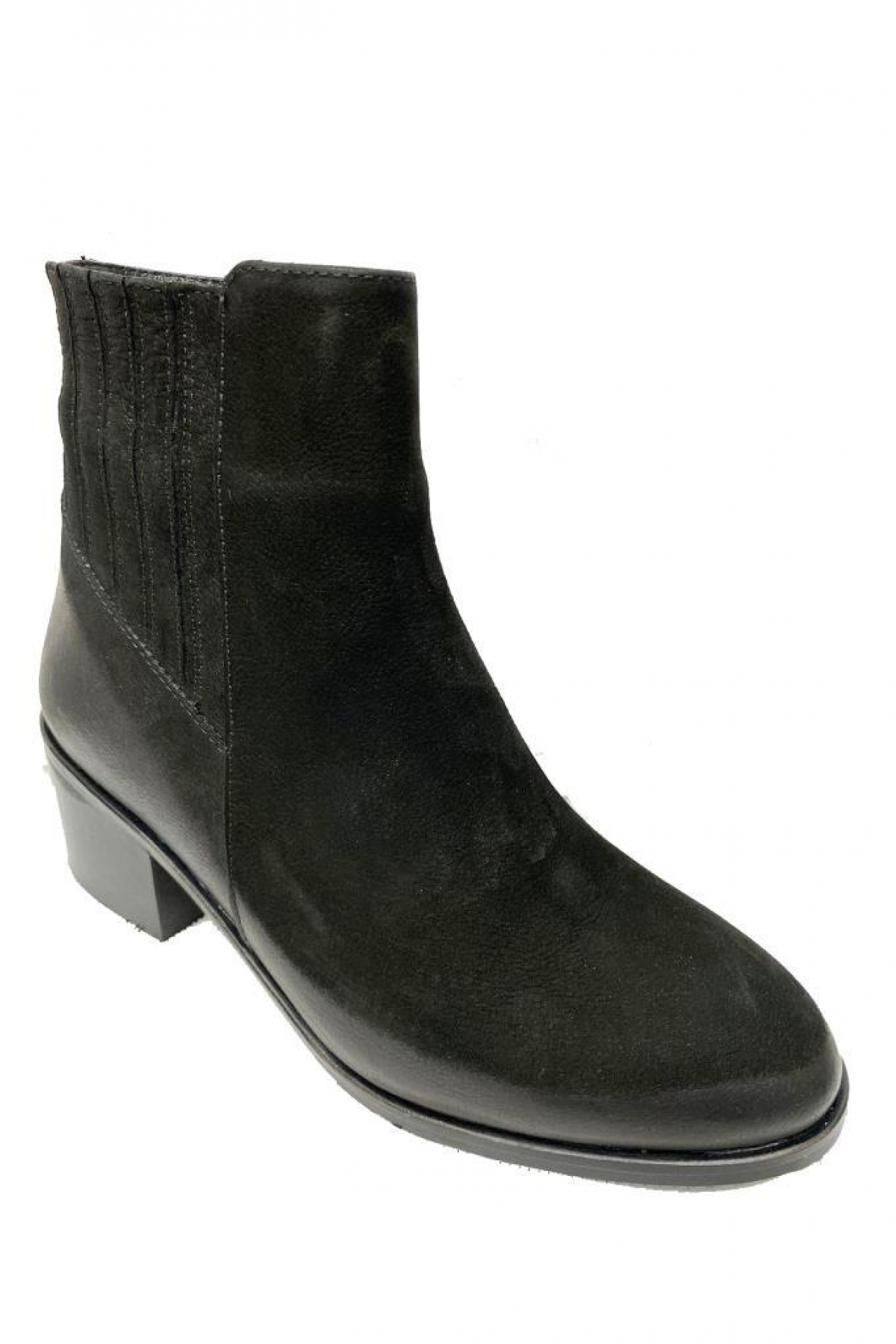 243 Hakiki Nubuk Deri Anatomik Fashıon Kadın Bot - Görsel 2