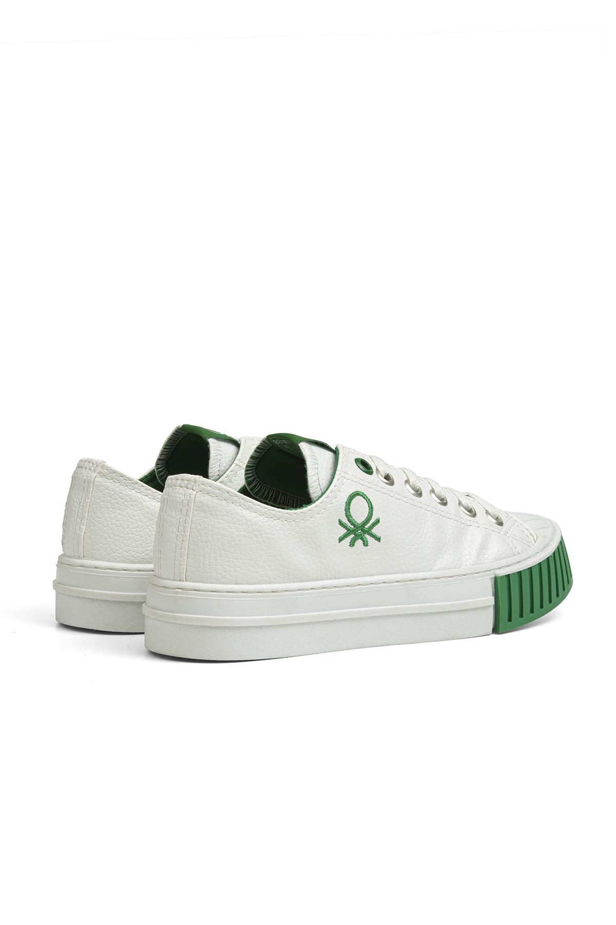 ® | BN-30532 - 3374 Beyaz Yesil - Kadın Spor Ayakkabı - Görsel 4