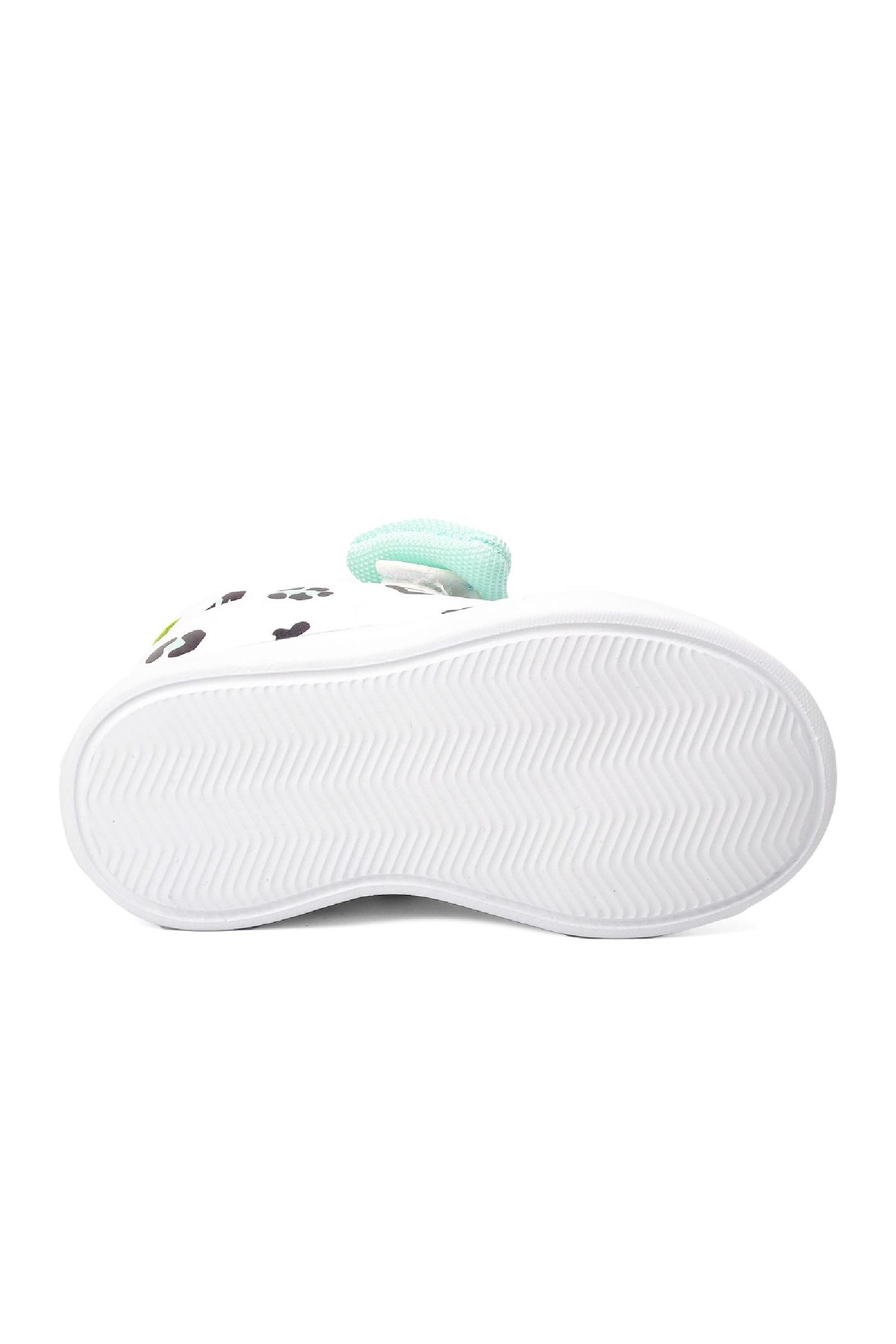 Merlin Beyaz-Yeşil Kız Çocuk Günlük Spor Ayakkabı - Görsel 6