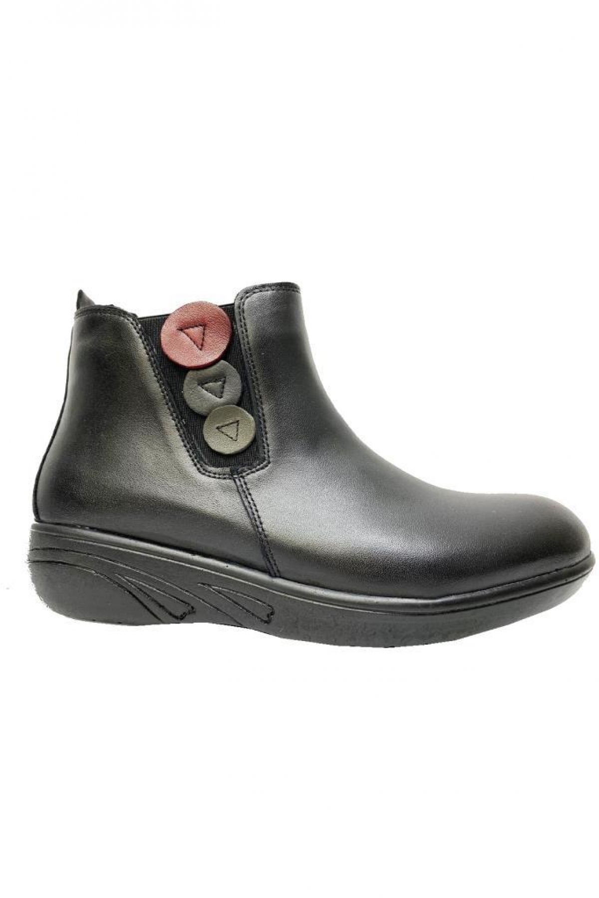 Üçel 2710-21 Hakiki Deri Fermuar Kadın Bot - Görsel 3