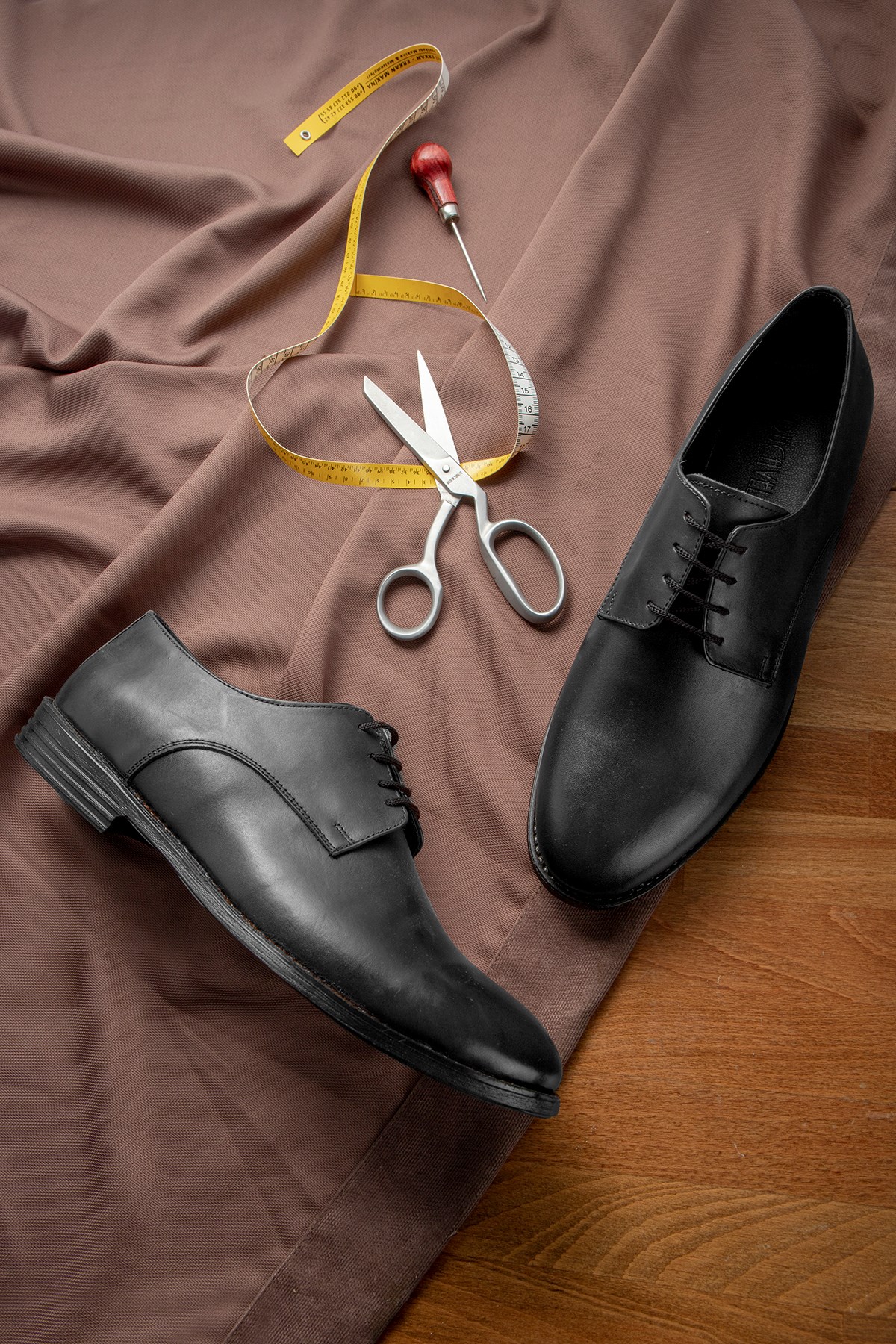 Ducavelli Pierro Hakiki Deri Erkek Klasik Ayakkabı, Derby Klasik Ayakkabı - Görsel 5