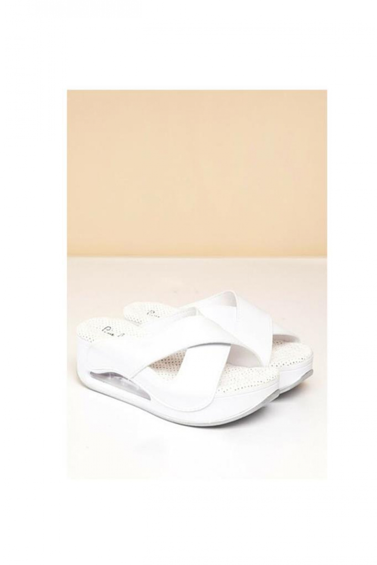 1408 Deri Ortopedik Kadın Terlik - Görsel 2
