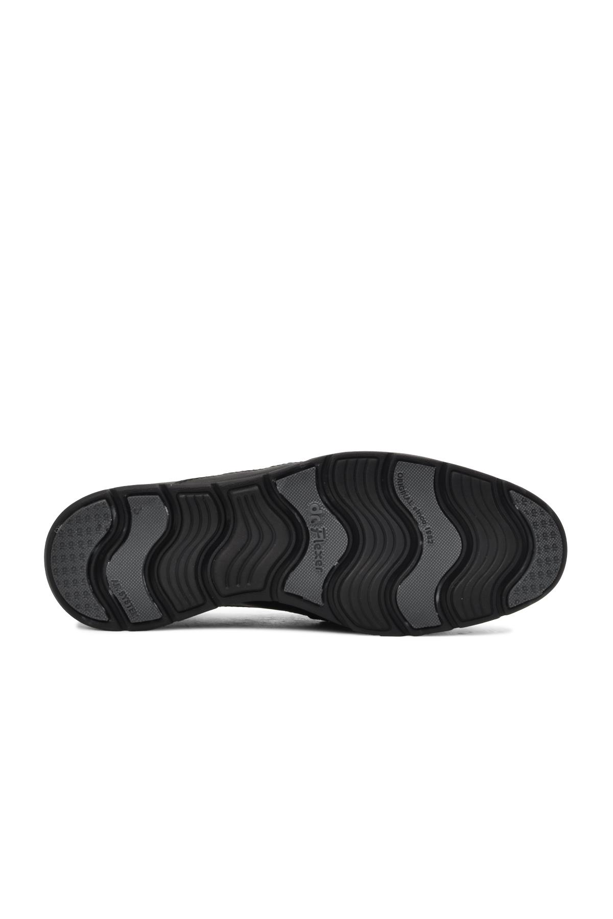 Dr.flexer Siyah Dr.flexer Hakiki 305002 Deri Erkek Günlük Ayakkabı