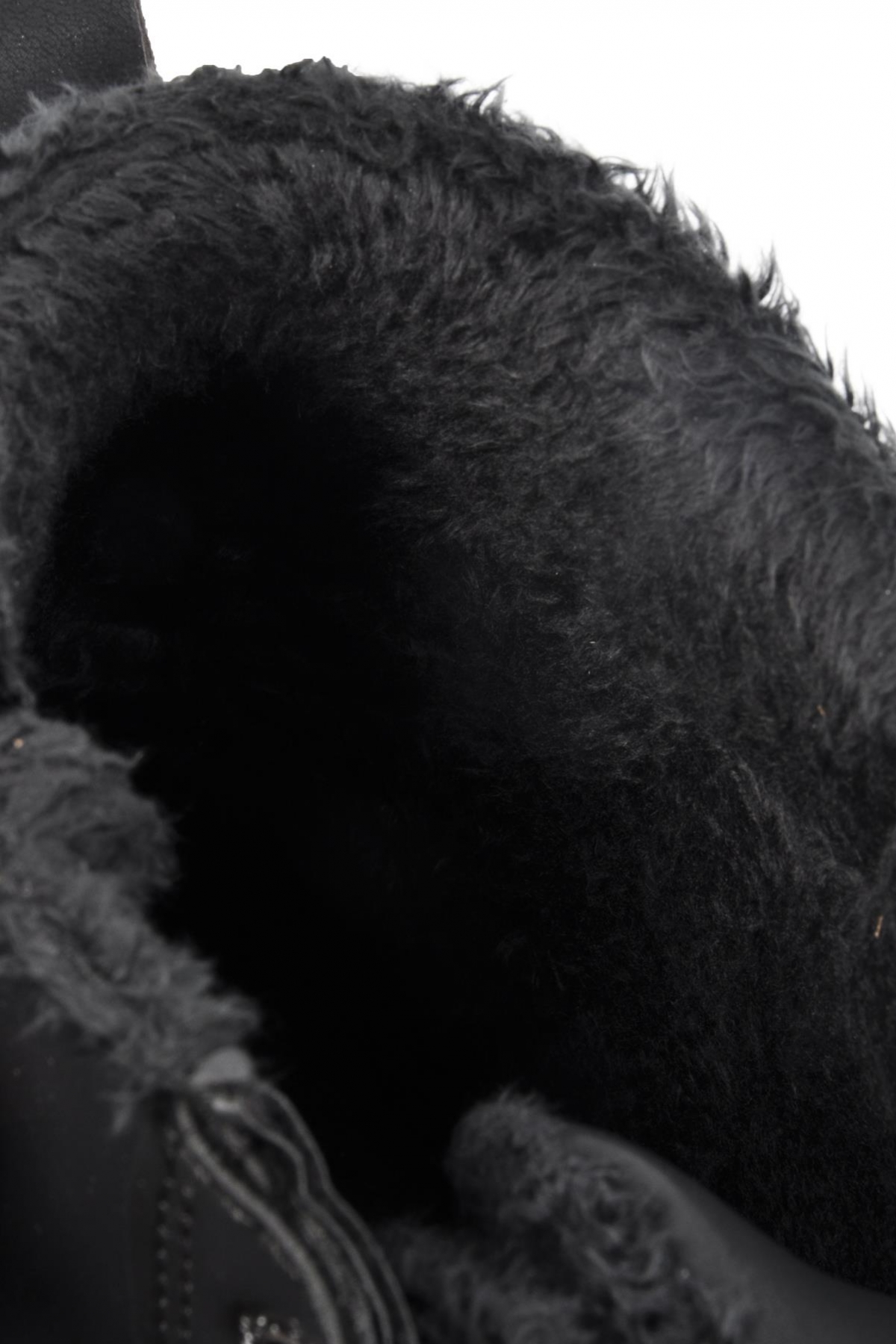 528 Siyah Fermuarlı İçi Kürklü Erkek Bot - Görsel 4