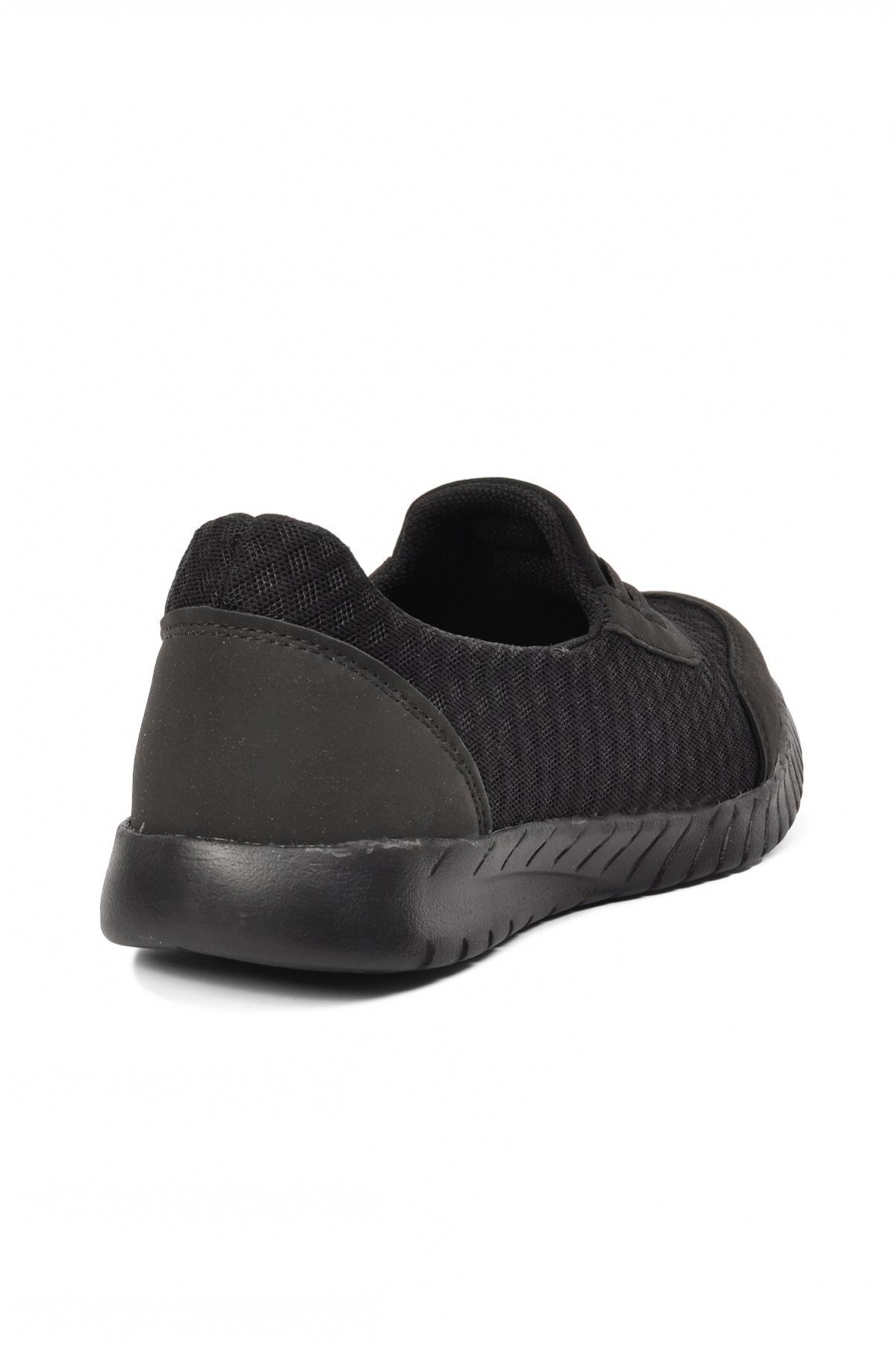 575 Siyah Kadın Fileli Hafif Yazlık Spor Ayakkabı - Görsel 5
