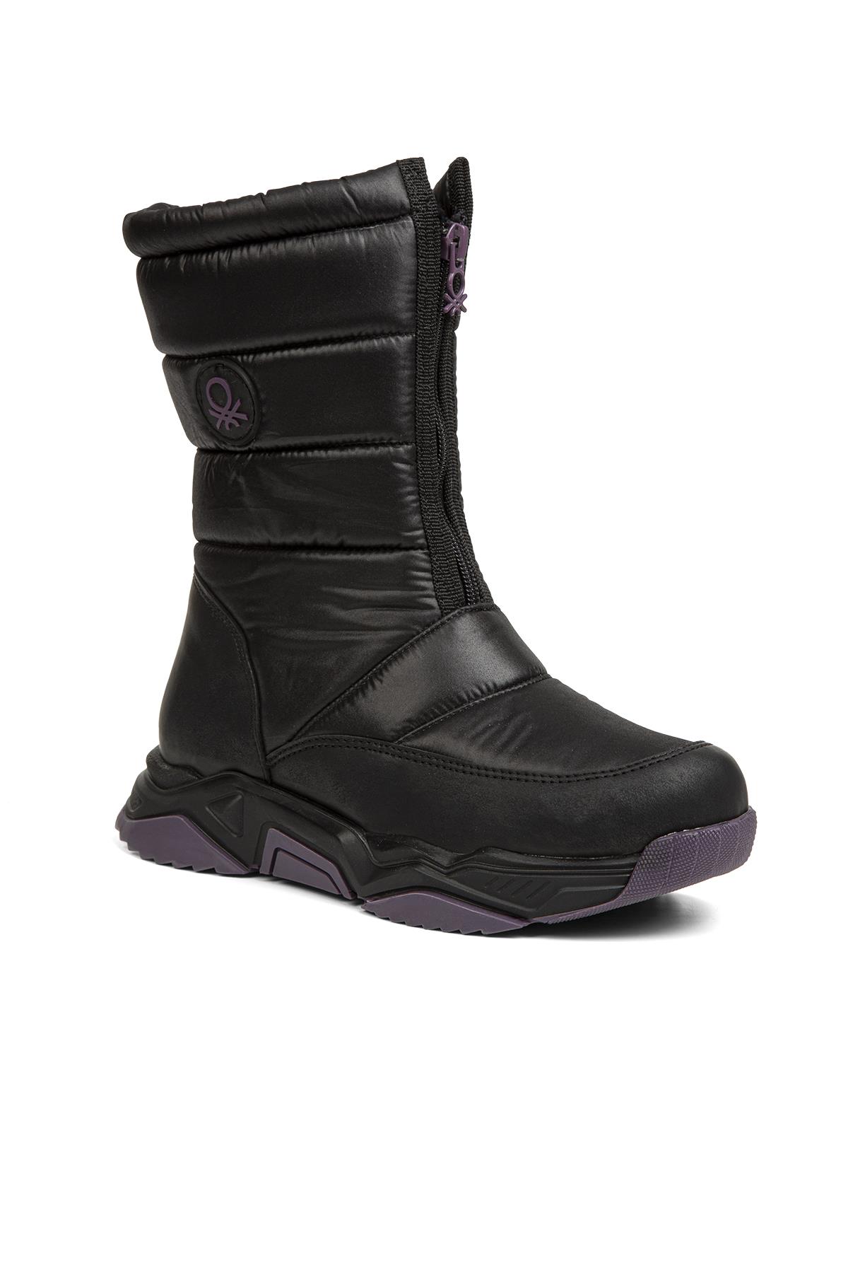 ® | BN-30401 - 3256 Siyah Mor - Çocuk Bot - Görsel 3