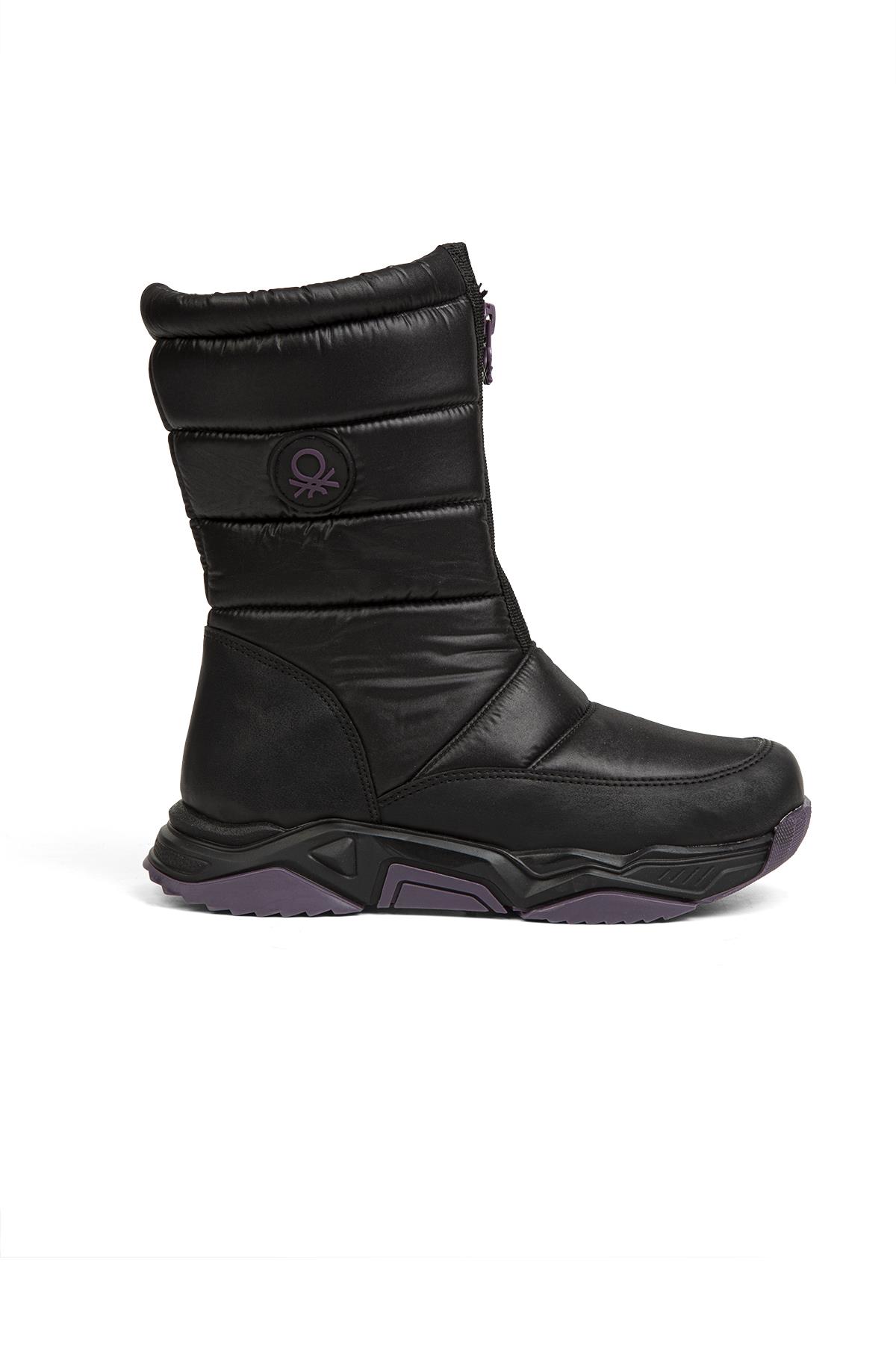 ® | BN-30401 - 3256 Siyah Mor - Çocuk Bot - Görsel 2