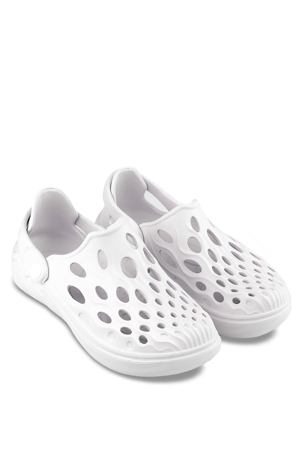 E279.Z.000 Kadın Terlik Beyaz - Görsel 4