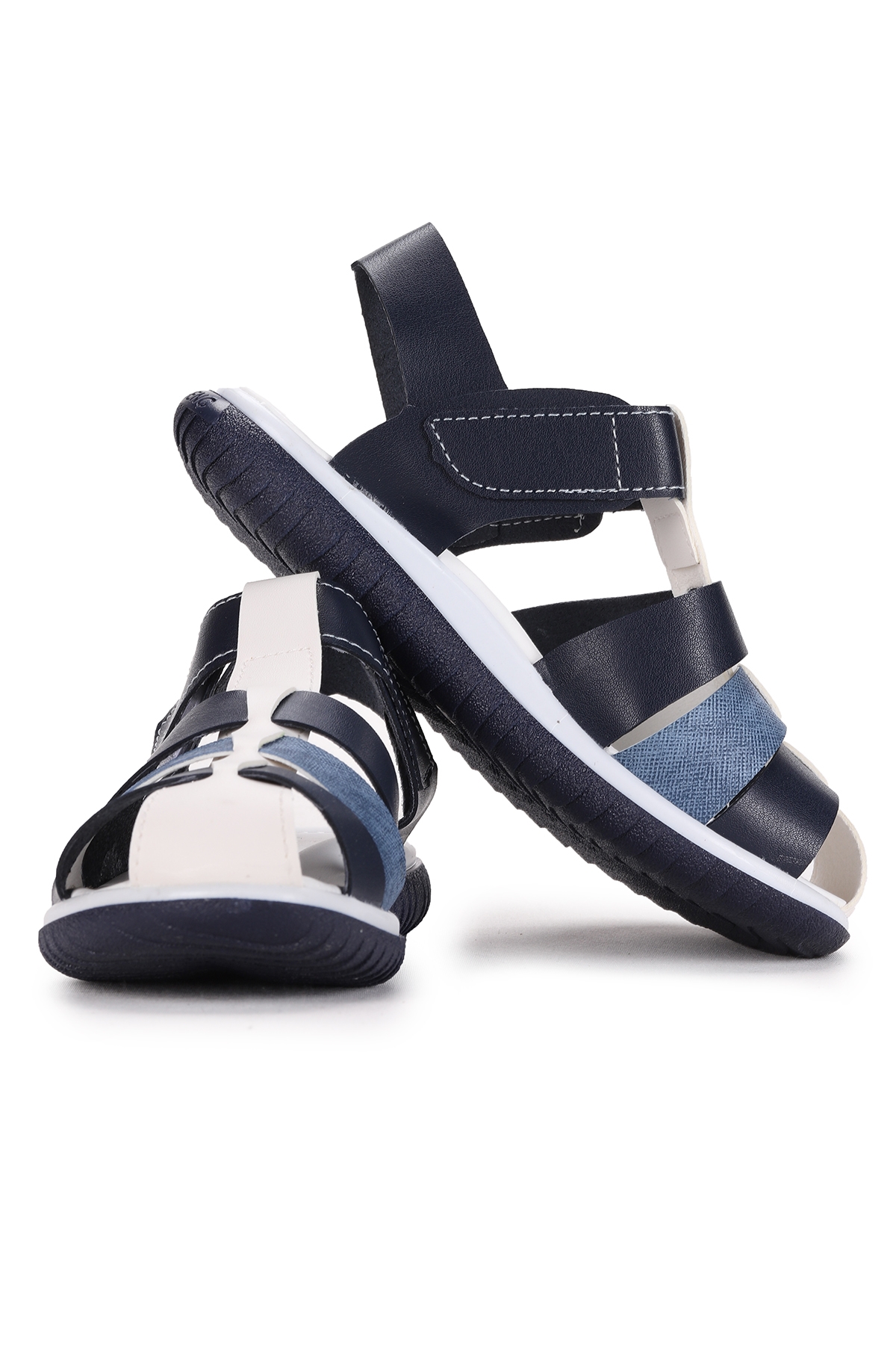Erkek Çocuk Sandalet Şb 22479-287 Lacivert - Beyaz - Görsel 3