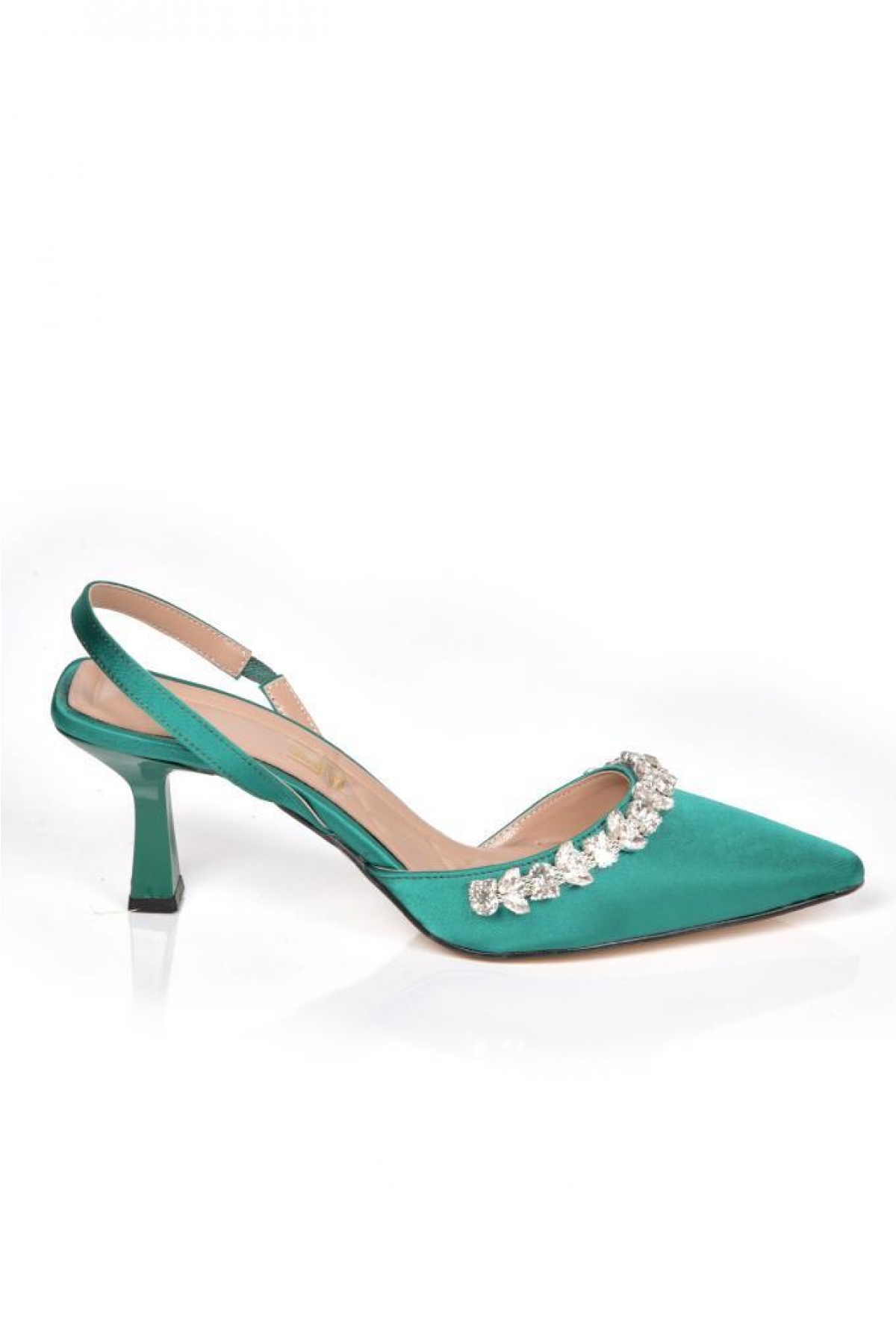 Synergy 02245 7 Cm Topuklu Kadın Stiletto Abiye Ayakkabı - Görsel 3