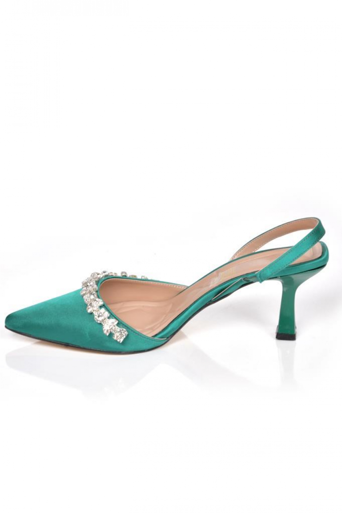 Synergy 02245 7 Cm Topuklu Kadın Stiletto Abiye Ayakkabı - Görsel 4