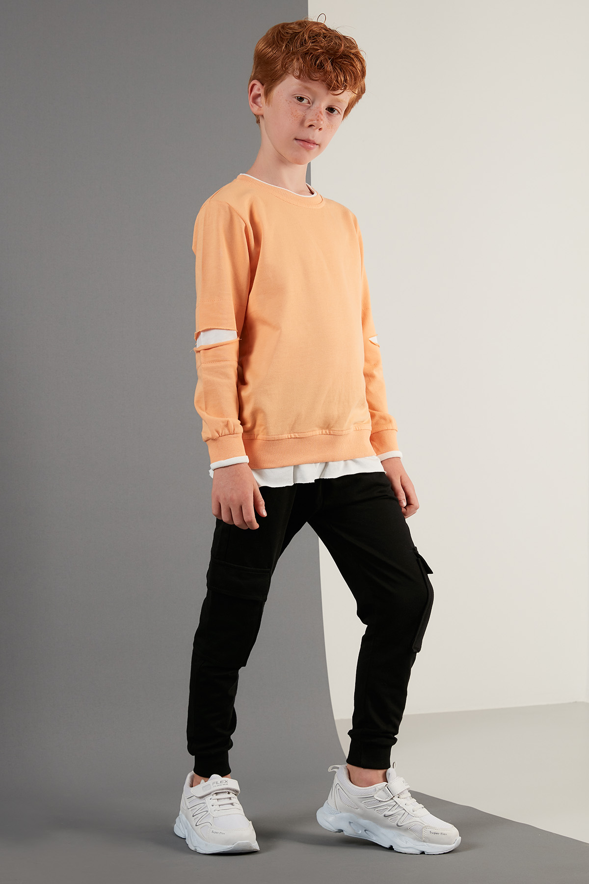 LelaErkek Çocuk Takım 59215614 TURUNCU