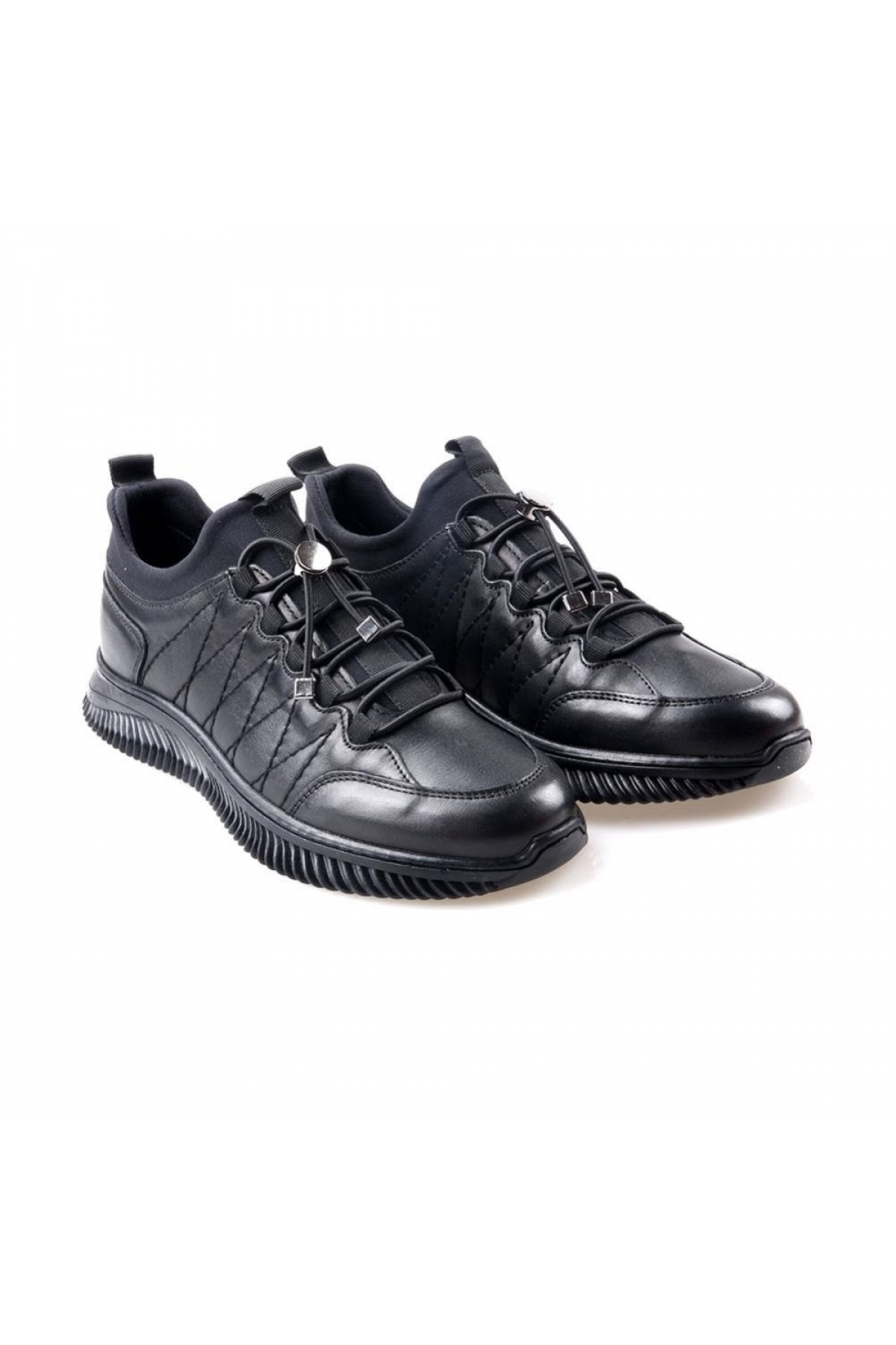 541 Siyah Erkek Günlük Spor Ayakkabı - Görsel 5