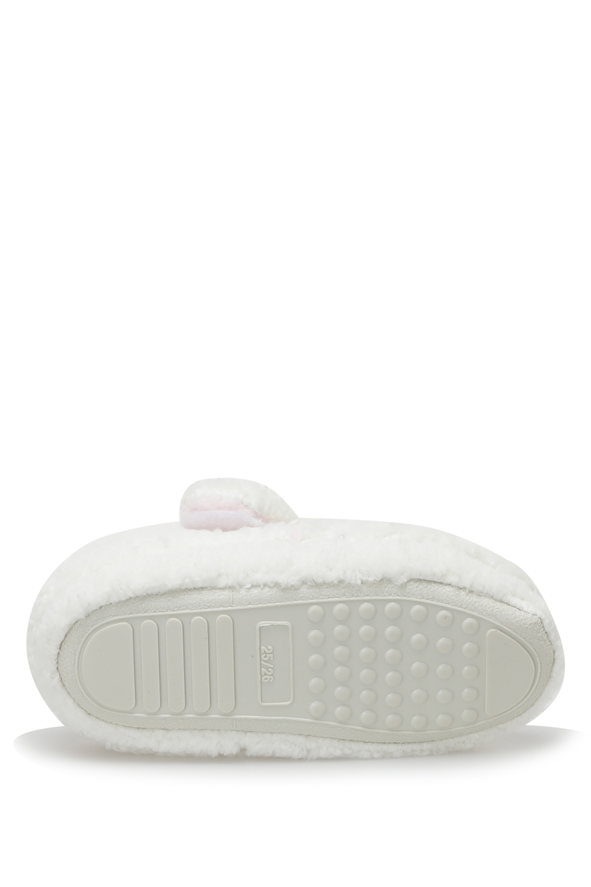 622031.P2PR Beyaz Kız Çocuk Panduf - Görsel 5