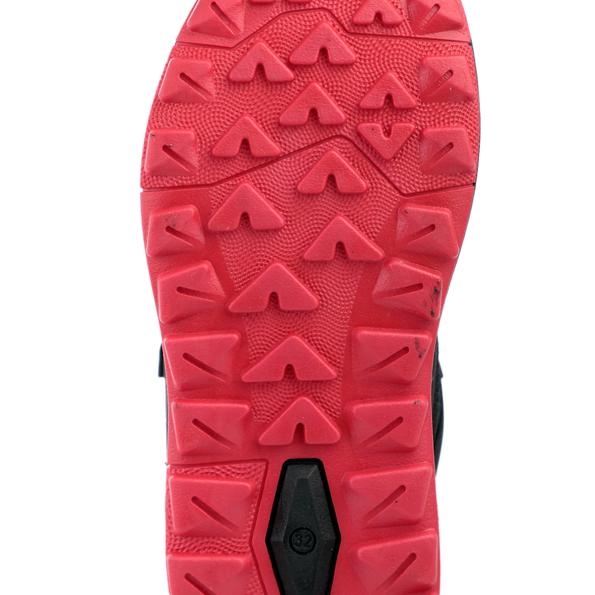 KETI I Unisex Çocuk Bot Siyah / Kırmızı - Görsel 8