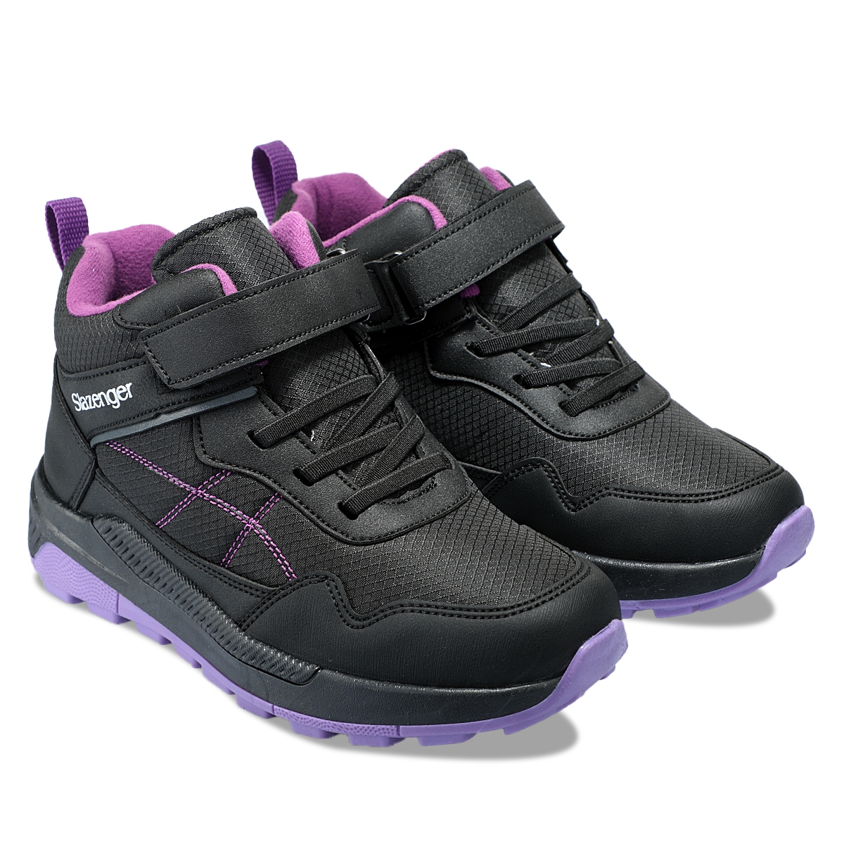 KETI I Unisex Çocuk Bot Siyah / Mor - Görsel 3