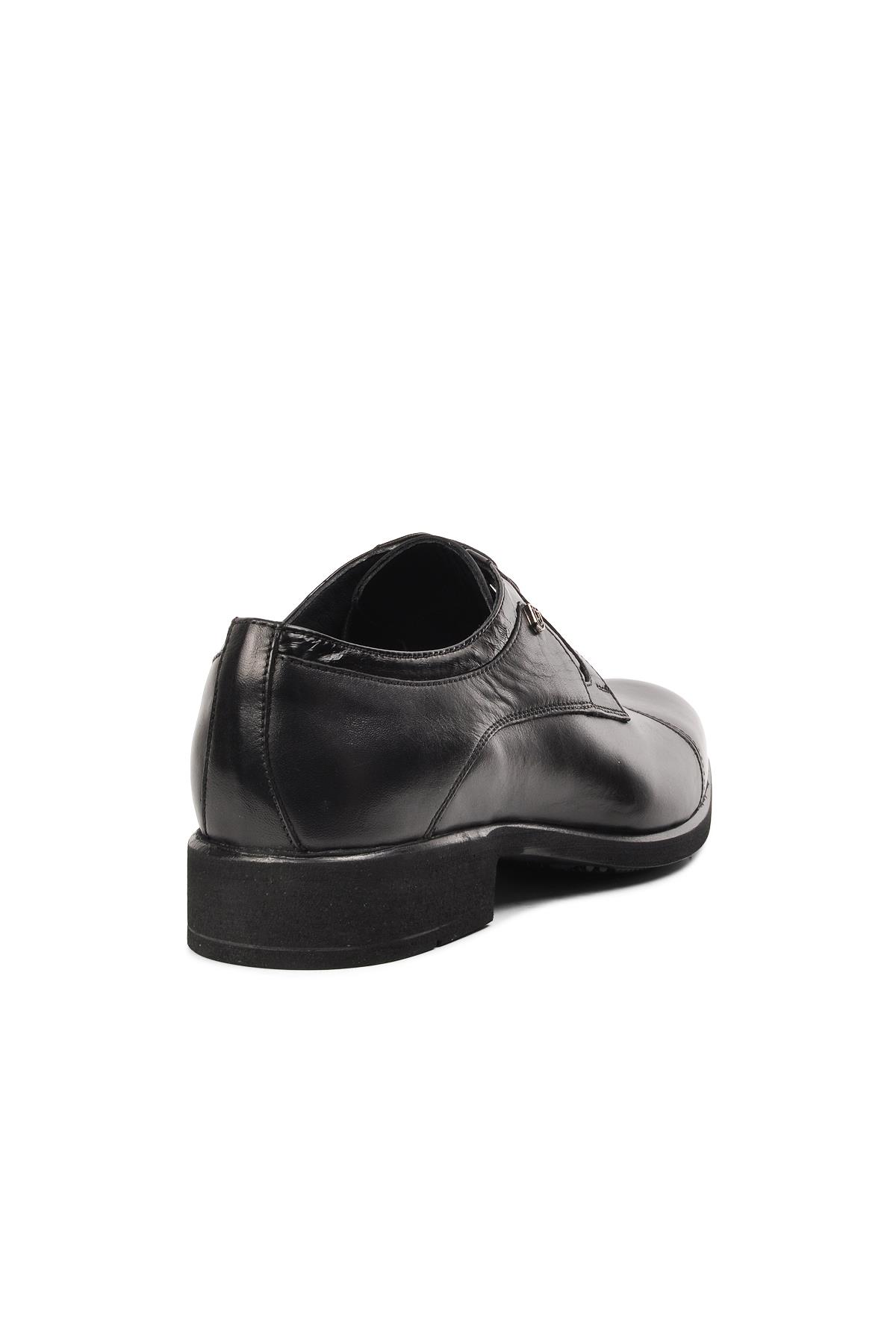 2240 Siyah Hakiki Deri Erkek Günlük Ayakkabı - Görsel 5