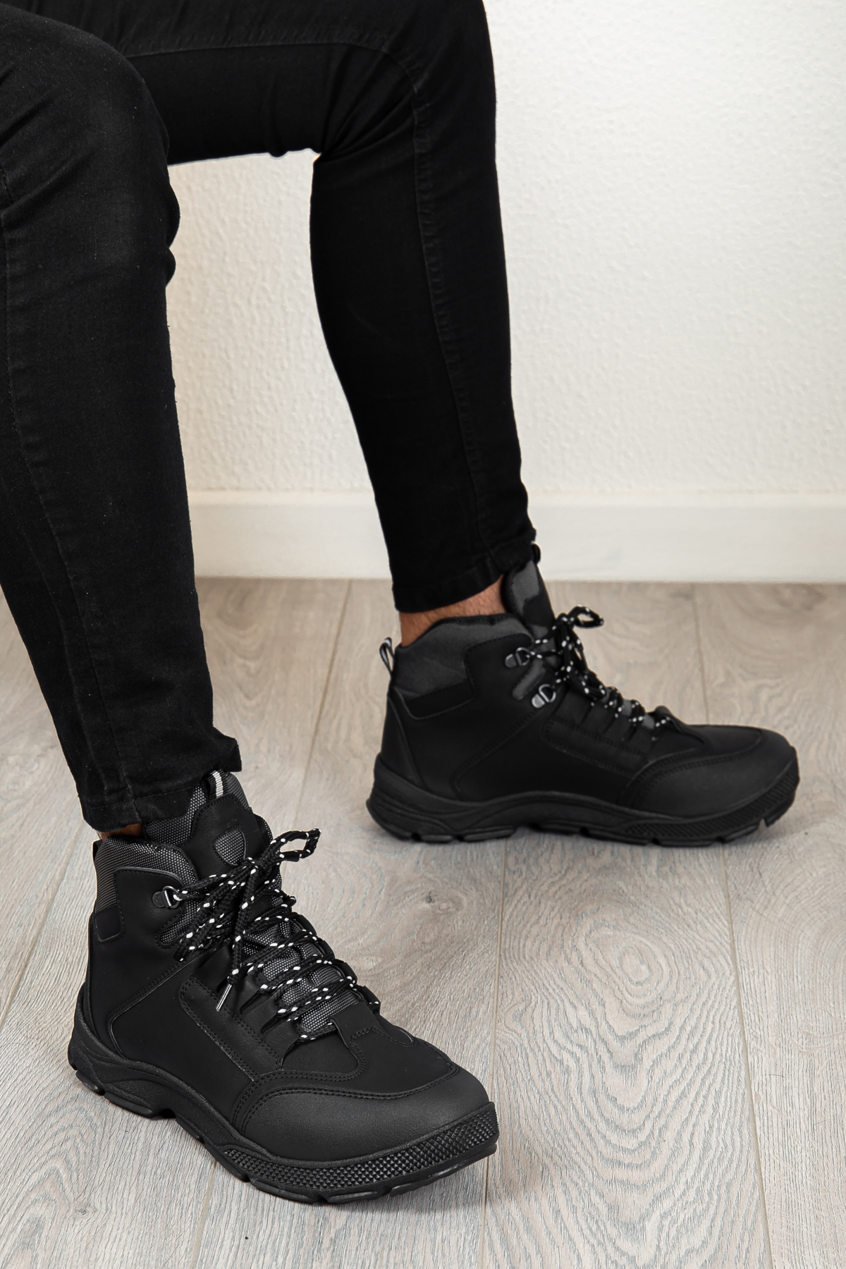 D00201 Garantili Ürün Soğuk Geçirmez Erkek Bot_Siyah - Görsel 3