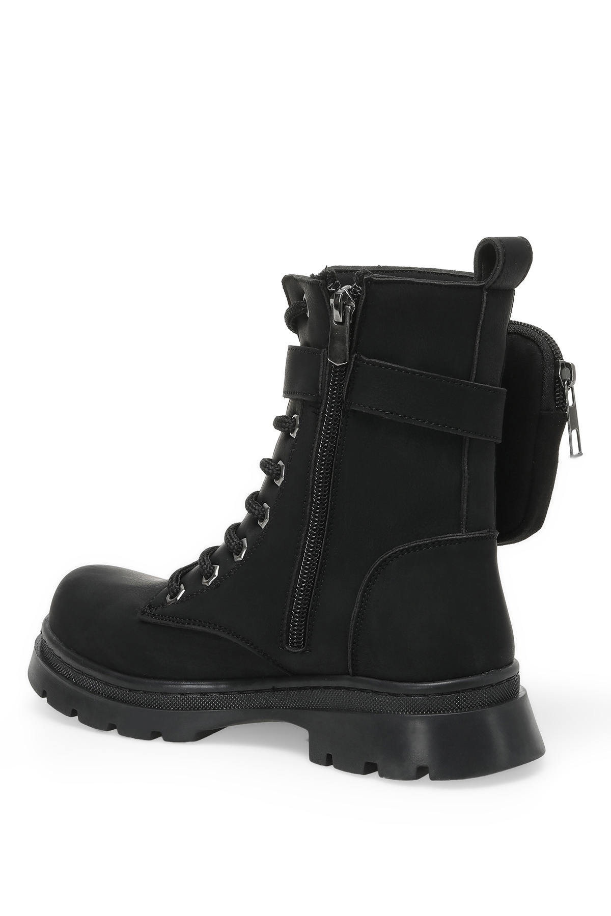 BINONO SANDRA F 2PR Siyah Kız Çocuk Biker Bot - Görsel 4