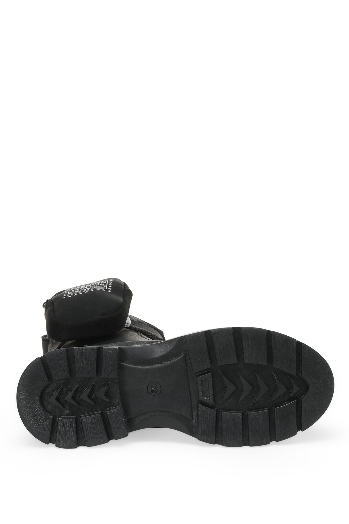 BINONO SANDRA F 2PR Siyah Kız Çocuk Biker Bot - Görsel 5