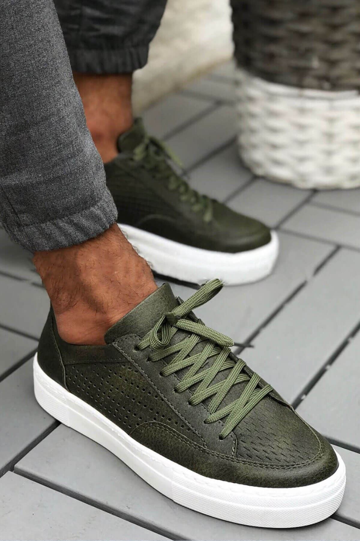 CH015 CBT First Edition Erkek Ayakkabı HAKI - Görsel 5