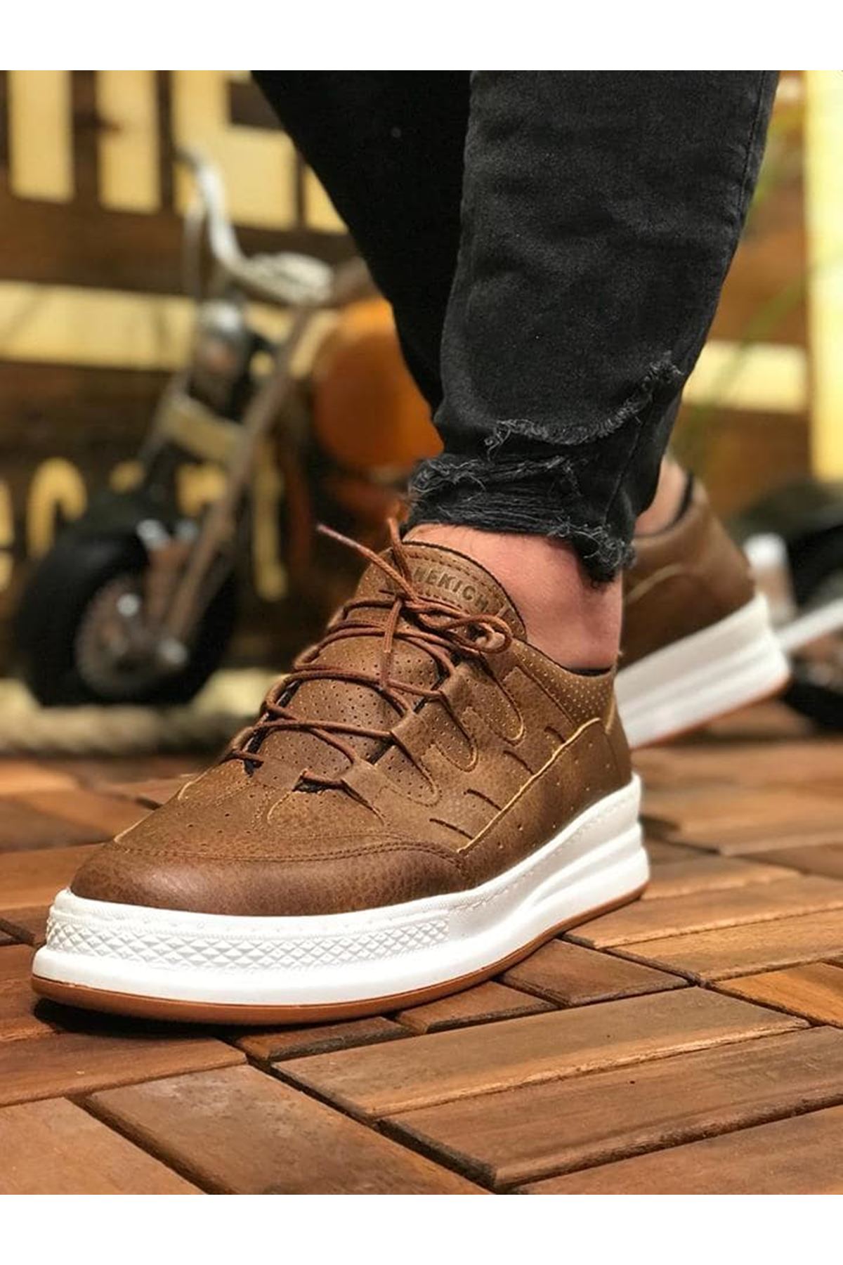 CH040 CBT C-Rey Erkek Ayakkabı TABA - Görsel 3