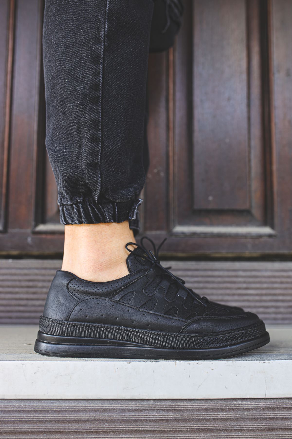 CH040 CST C-Rey Erkek Ayakkabı SIYAH - Görsel 5