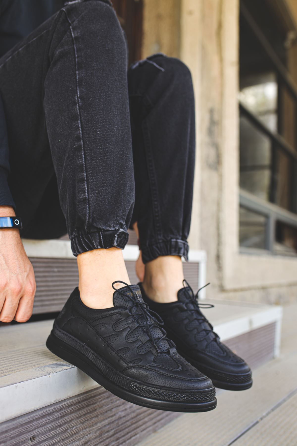 CH040 CST C-Rey Erkek Ayakkabı SIYAH - Görsel 6