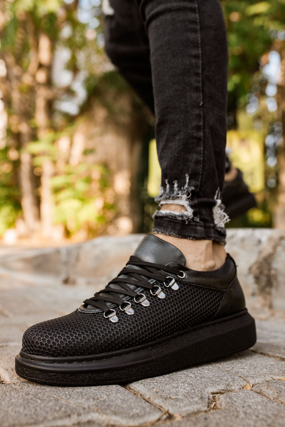 CH021 CST Favo Erkek Ayakkabı SIYAH - Görsel 5