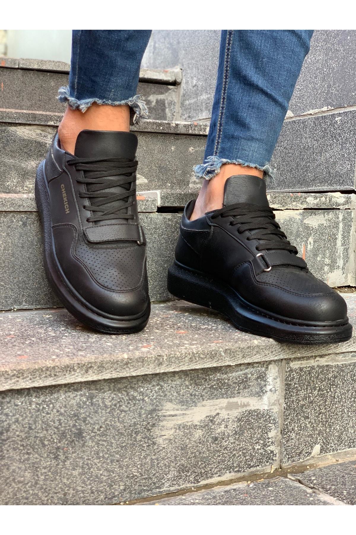CH073 CST Flatline Erkek Ayakkabı SIYAH - Görsel 4