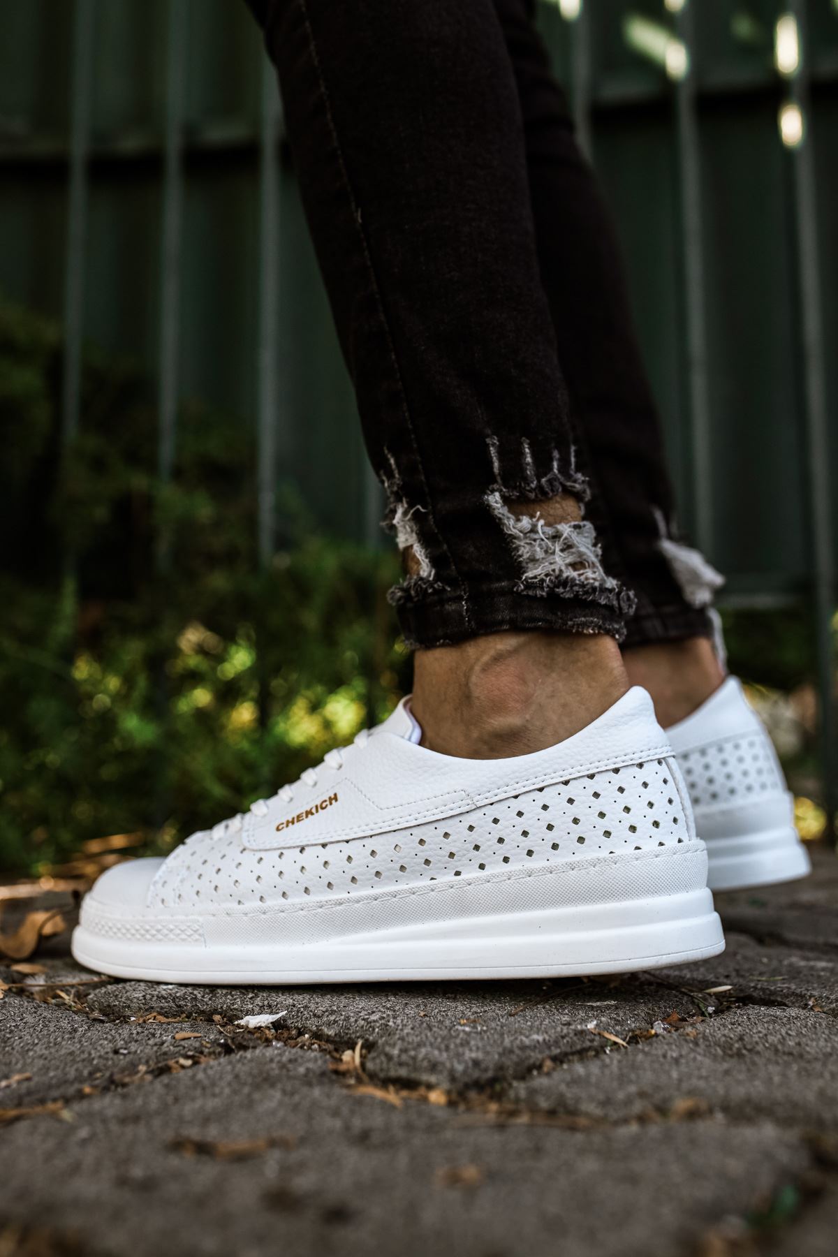 CH043 CBT Cowien Erkek Ayakkabi BEYAZ - Görsel 4