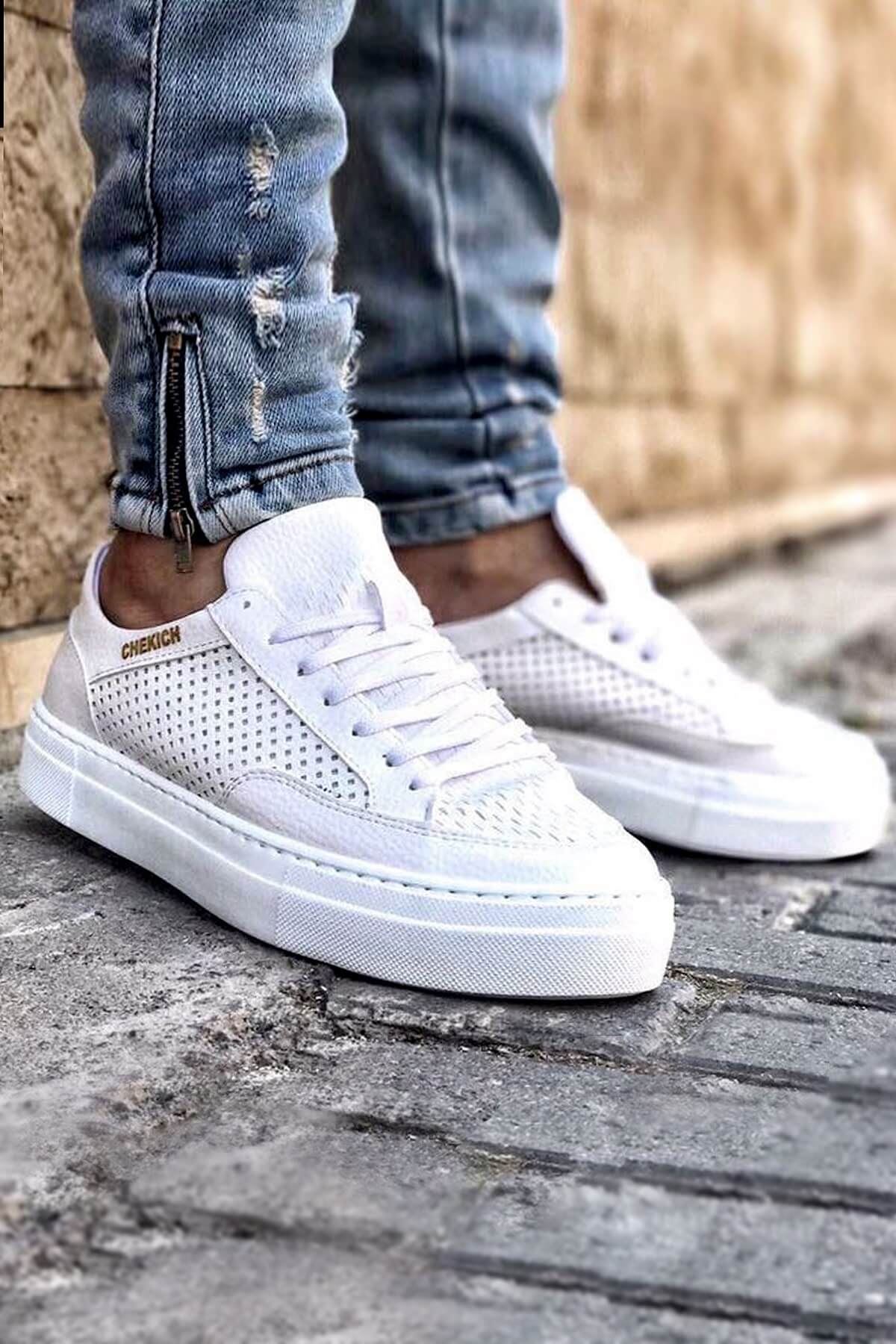 CH015 CBT First Edition Erkek Ayakkabı BEYAZ - Görsel 3