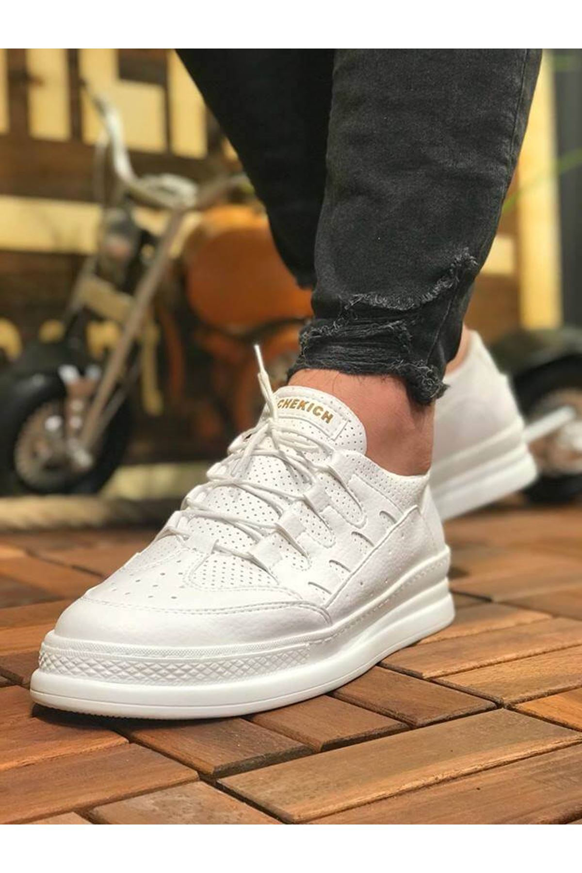 CH040 CBT C-Rey Erkek Ayakkabı BEYAZ - Görsel 3