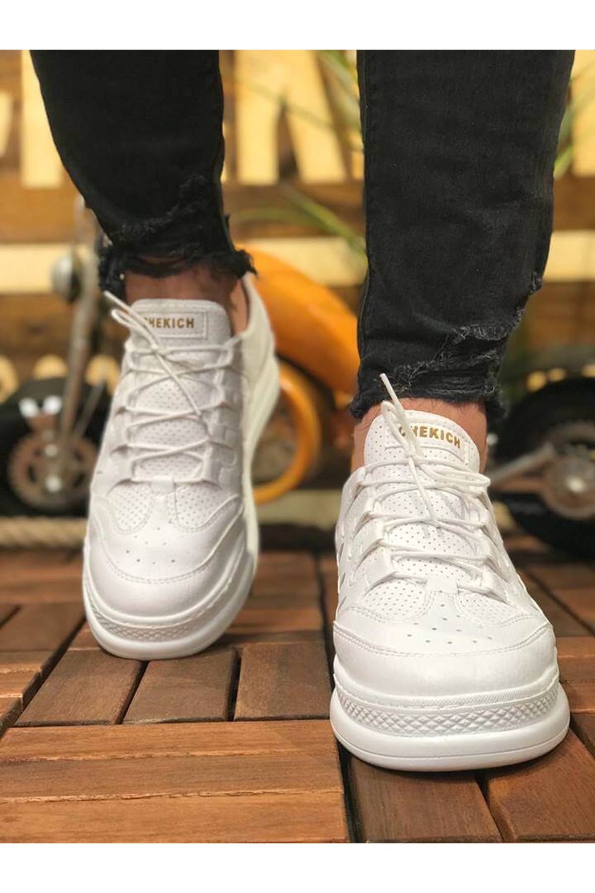CH040 CBT C-Rey Erkek Ayakkabı BEYAZ - Görsel 4
