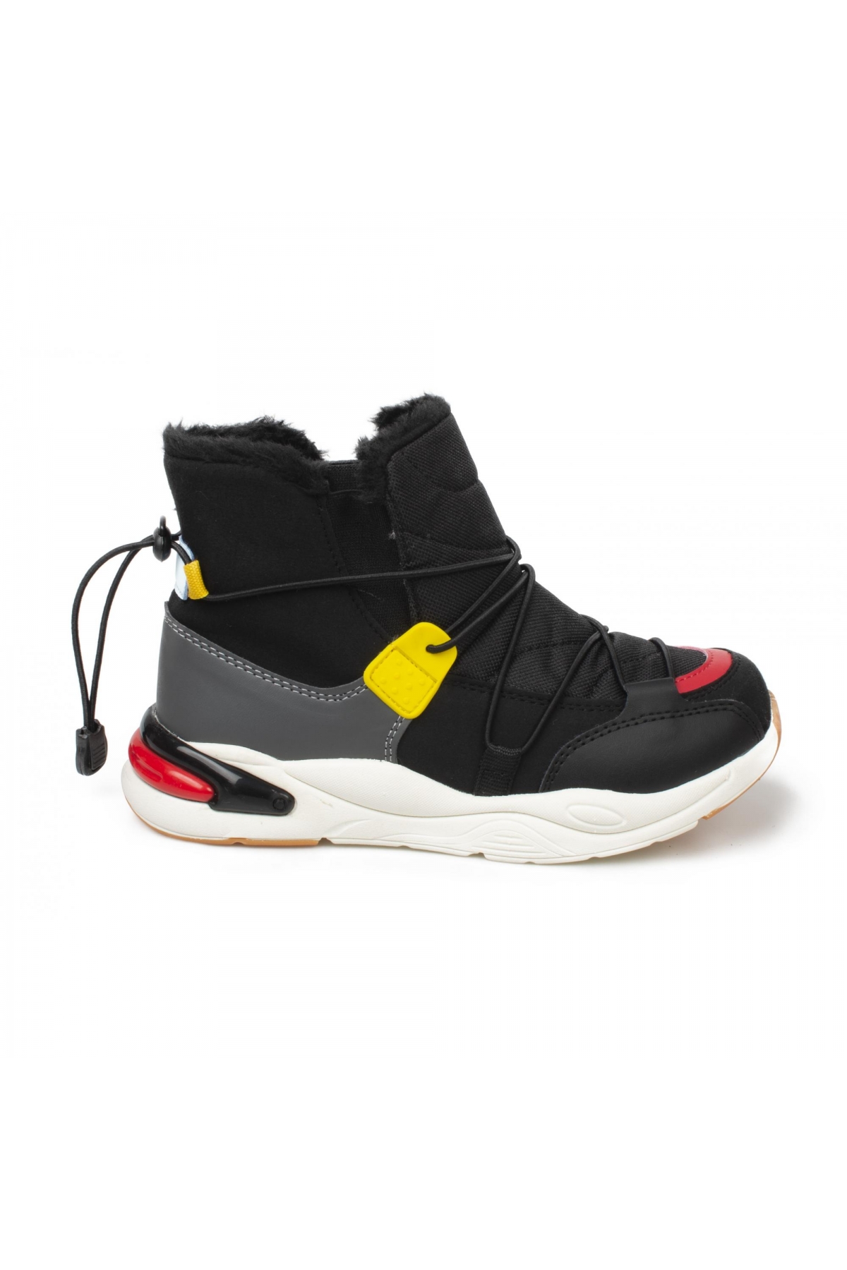 943.p21K.368 Pablo Patik Phylon Kar Siyah Erkek Çocuk Bot - Görsel 3