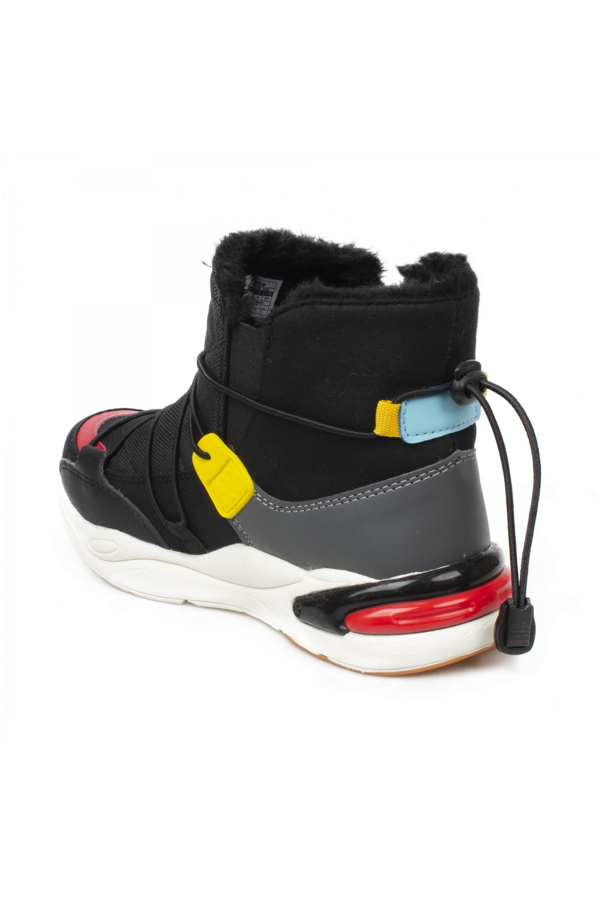 943.p21K.368 Pablo Patik Phylon Kar Siyah Erkek Çocuk Bot - Görsel 5