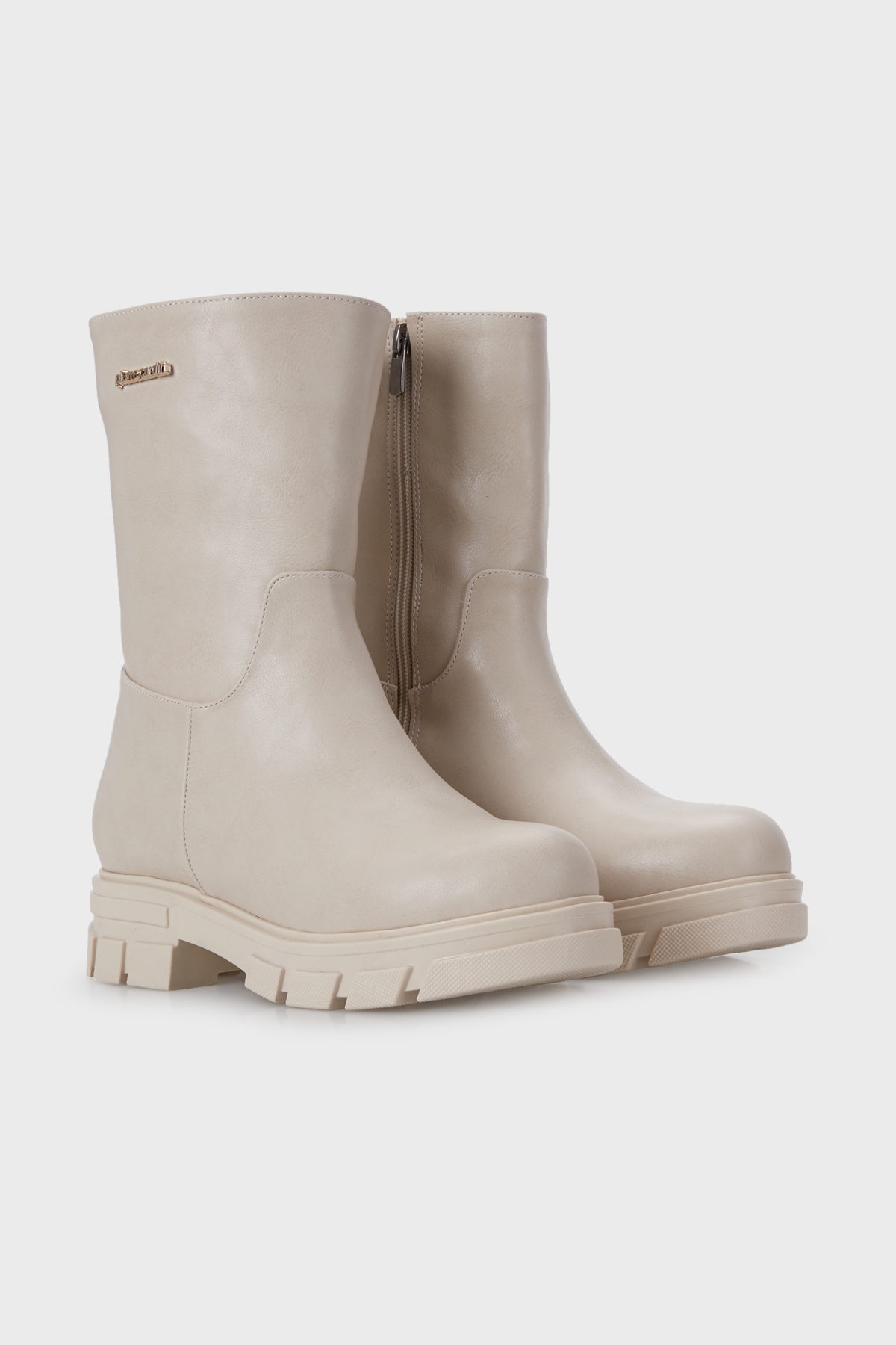 Bayan Bot PC52063 KREM - Görsel 4