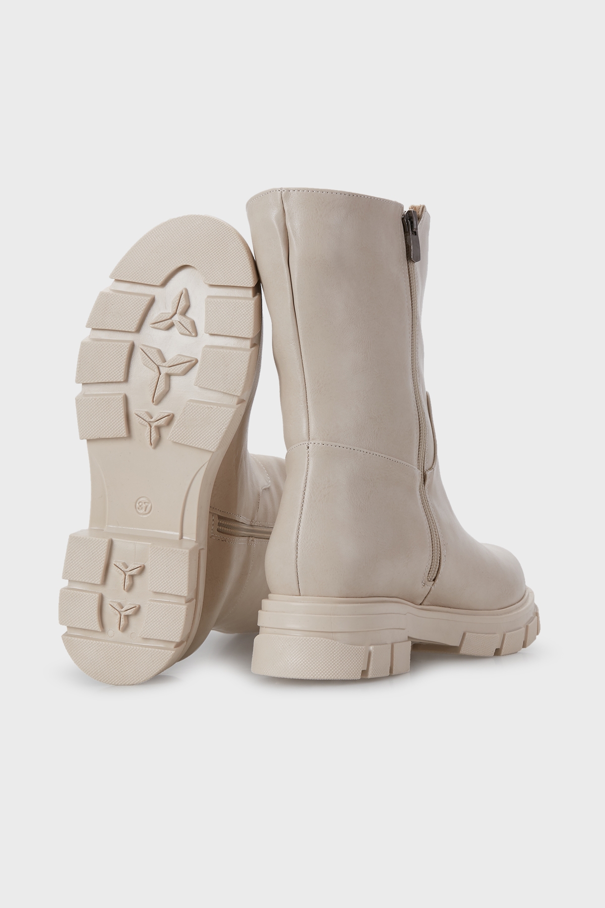 Bayan Bot PC52063 KREM - Görsel 5