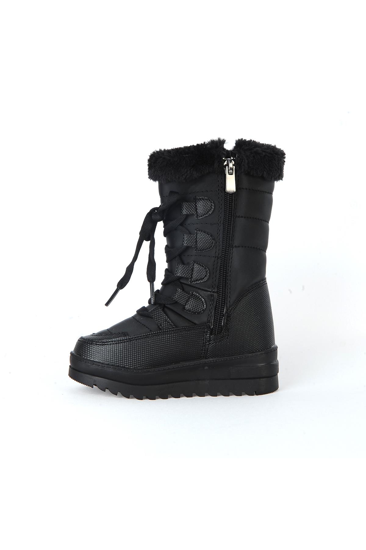 Twingo 995 Siyah Kürklü Kız Çocuk Bot - Görsel 3