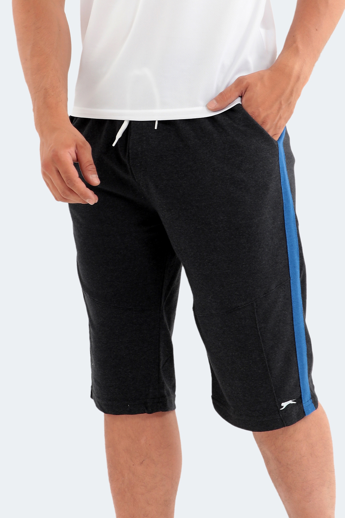 Slazenger POLONA I Erkek Şort Koyu Gri
