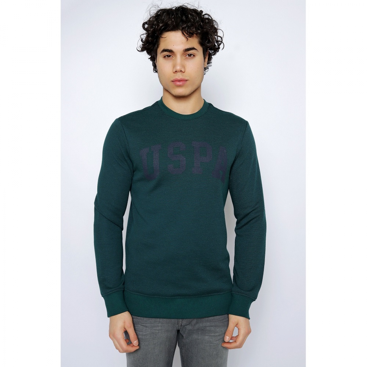 U.S. Polo Assn. Erkek Sweatshirt 200708128 | Flo